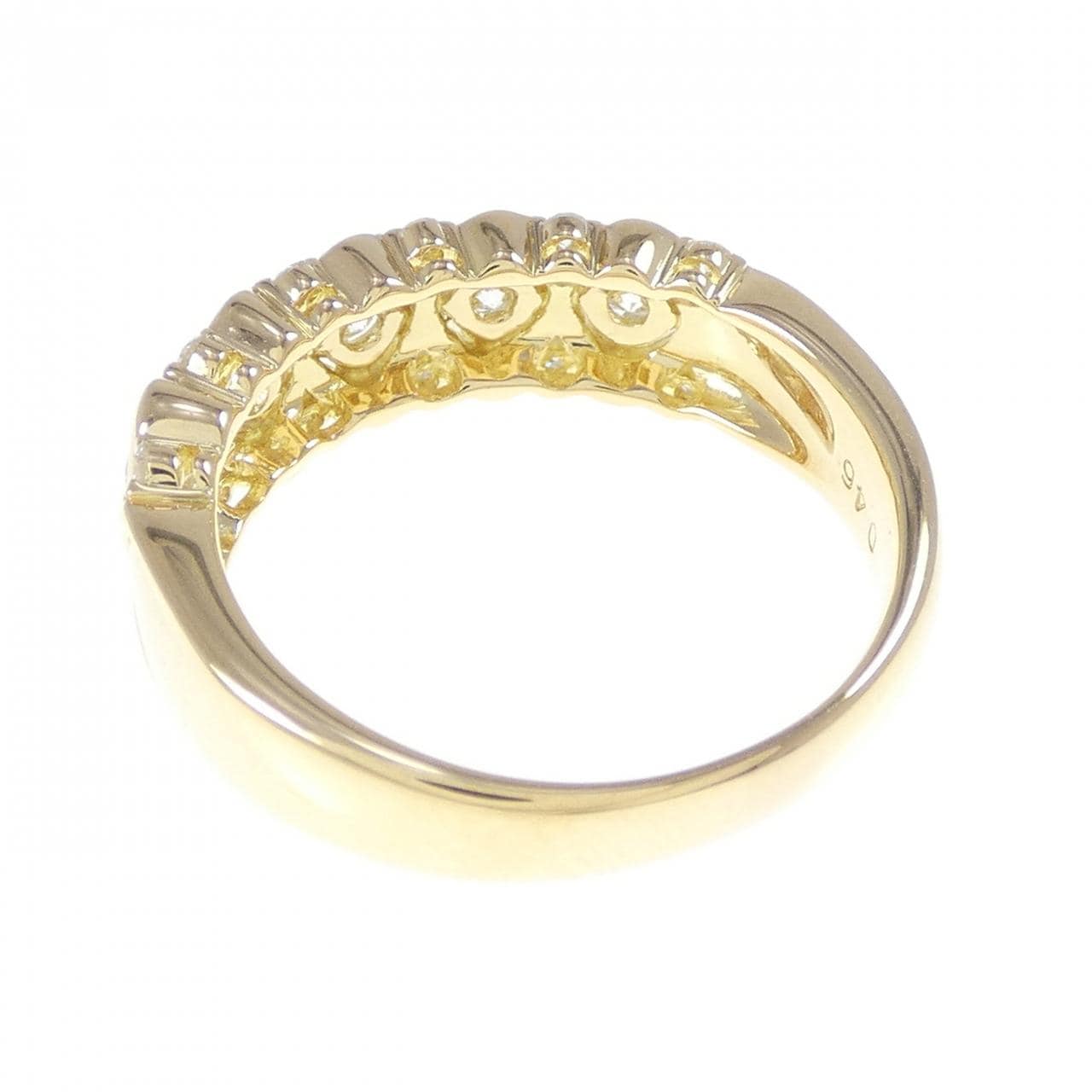 K18YG ダイヤモンド リング 0.46CT