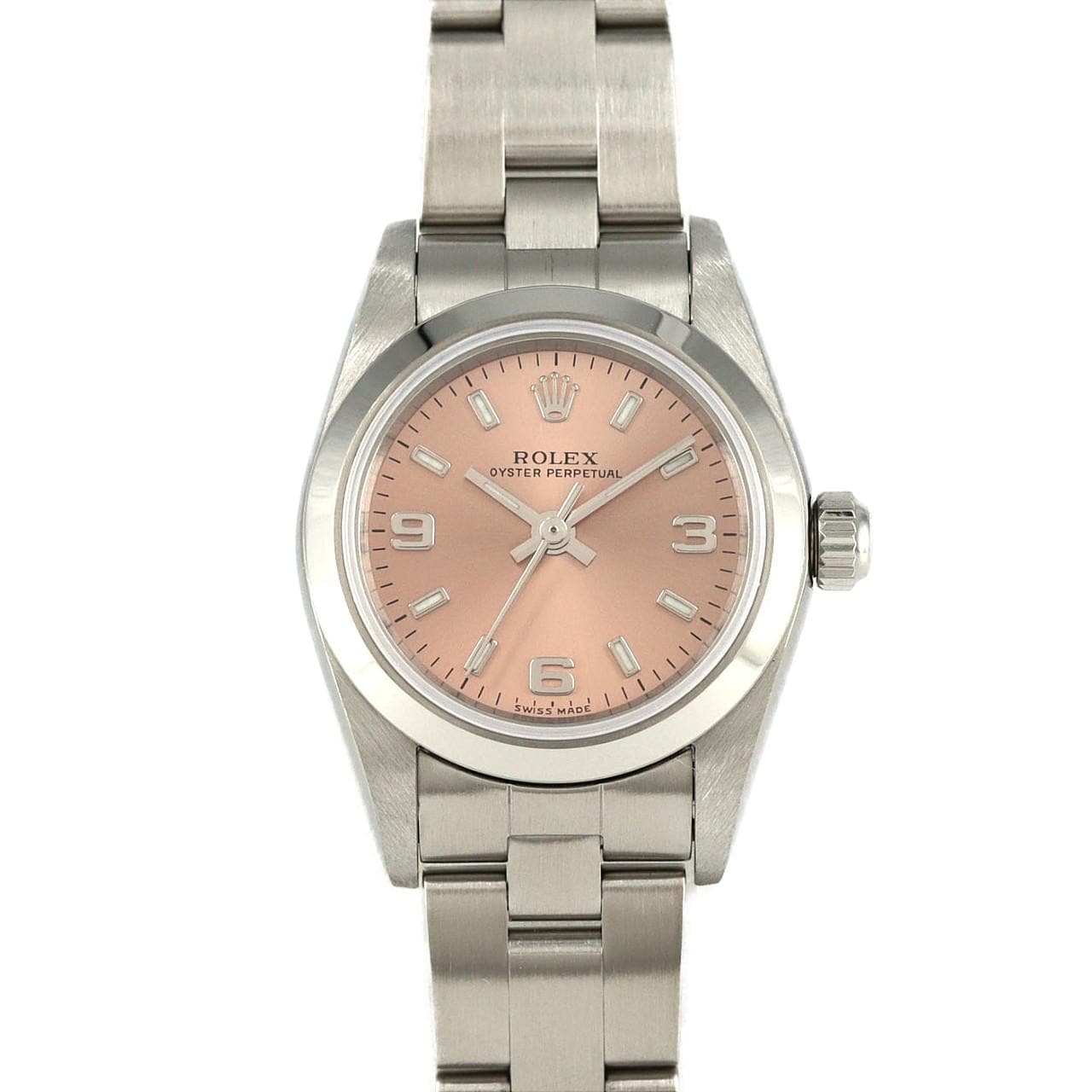 ロレックス オイスターパーペチュアル 76080 SS 自動巻 F番