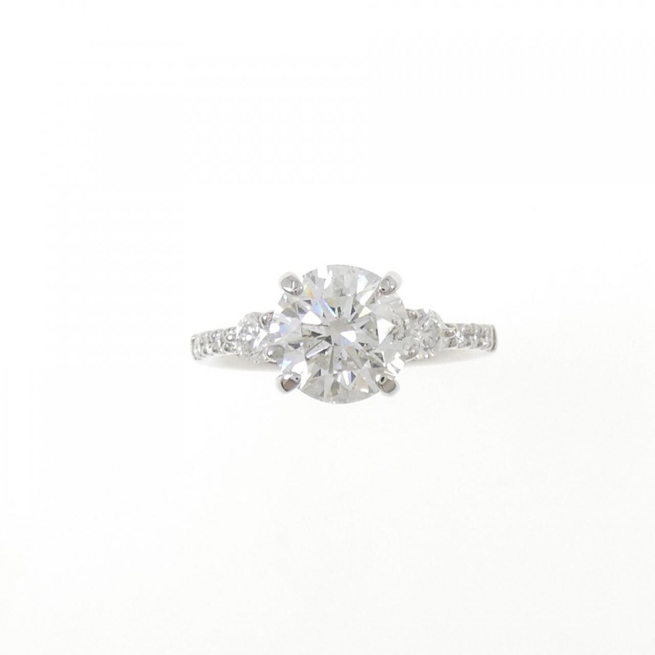 PT900 ダイヤモンド リング 2.008CT F SI2 VG