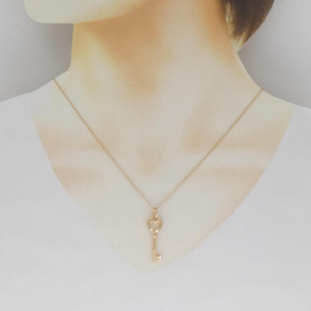 ティファニー ハート キー ミニ ネックレス