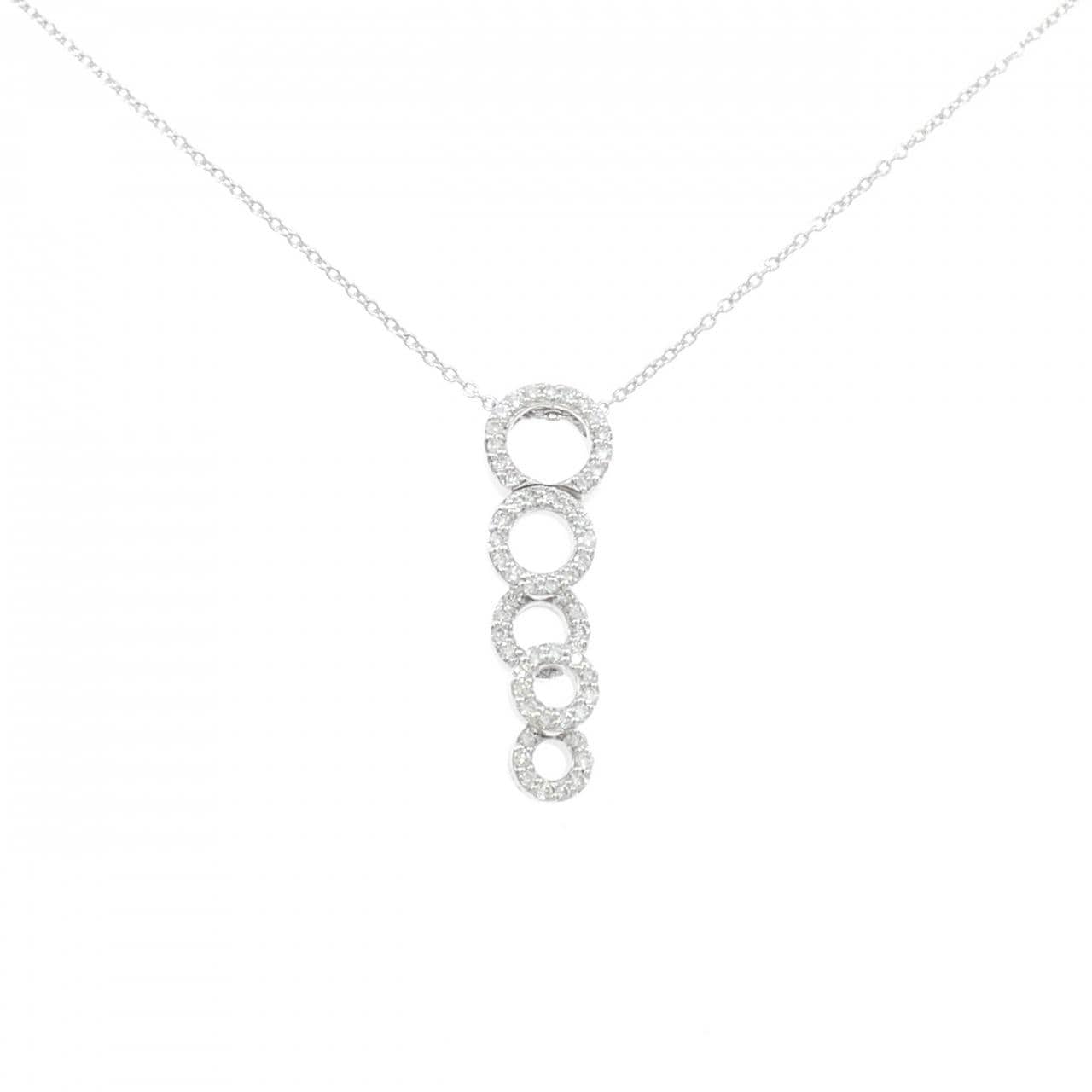 ポンテヴェキオ ダイヤモンド ネックレス 0.48CT