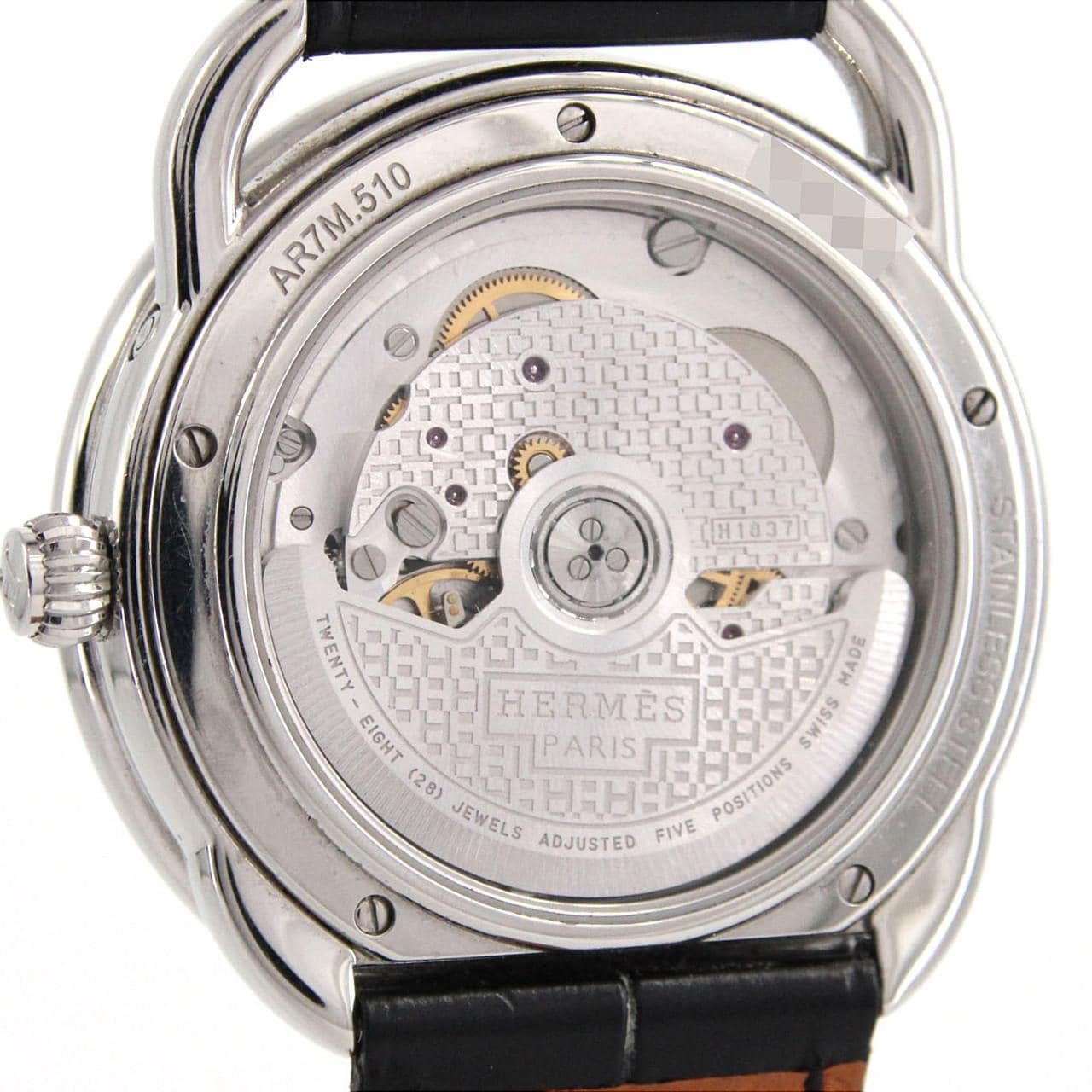 【ノーメンテナンス還元価格】エルメス アルソープティットリュエンヌ　ムーンフェイズ AR7M.510 SS 自動巻