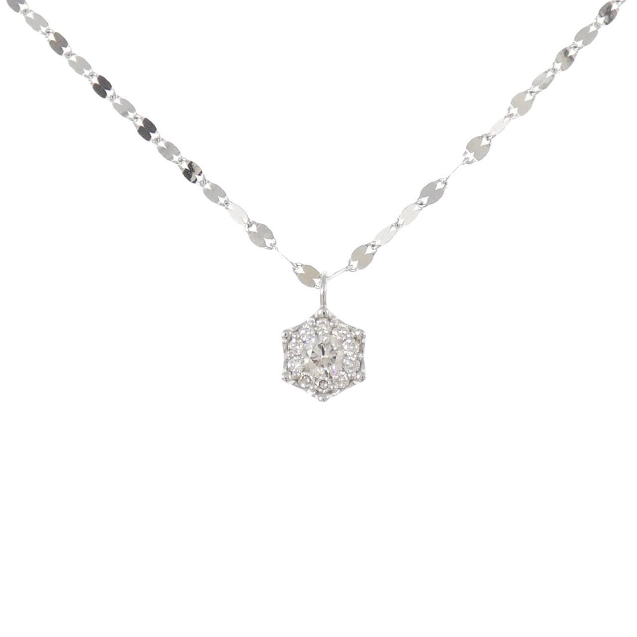 PT900/PT850 ダイヤモンド ネックレス 0.31CT