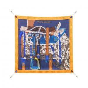 HERMES SELLE DE DIGNITAIRE Carre Scarf