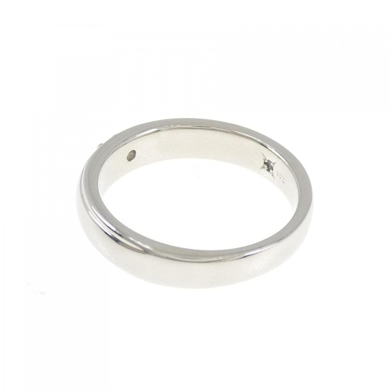 PT950 ダイヤモンド リング 0.03CT