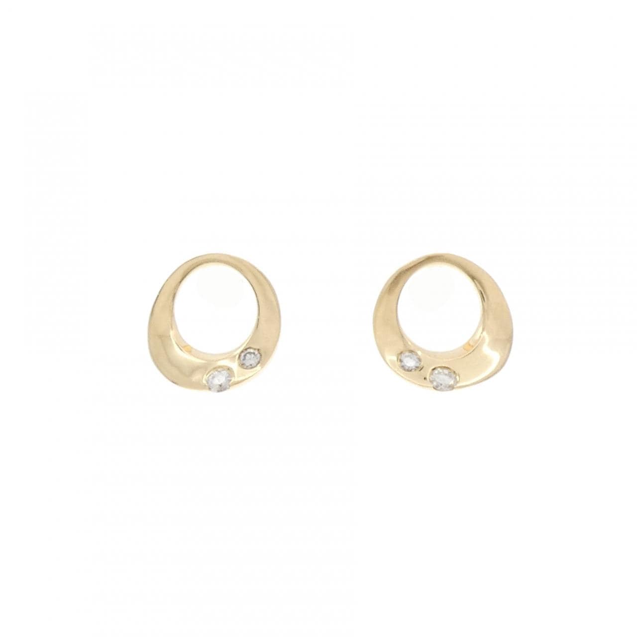 スタージュエリー ダイヤモンド ピアス 0.10CT