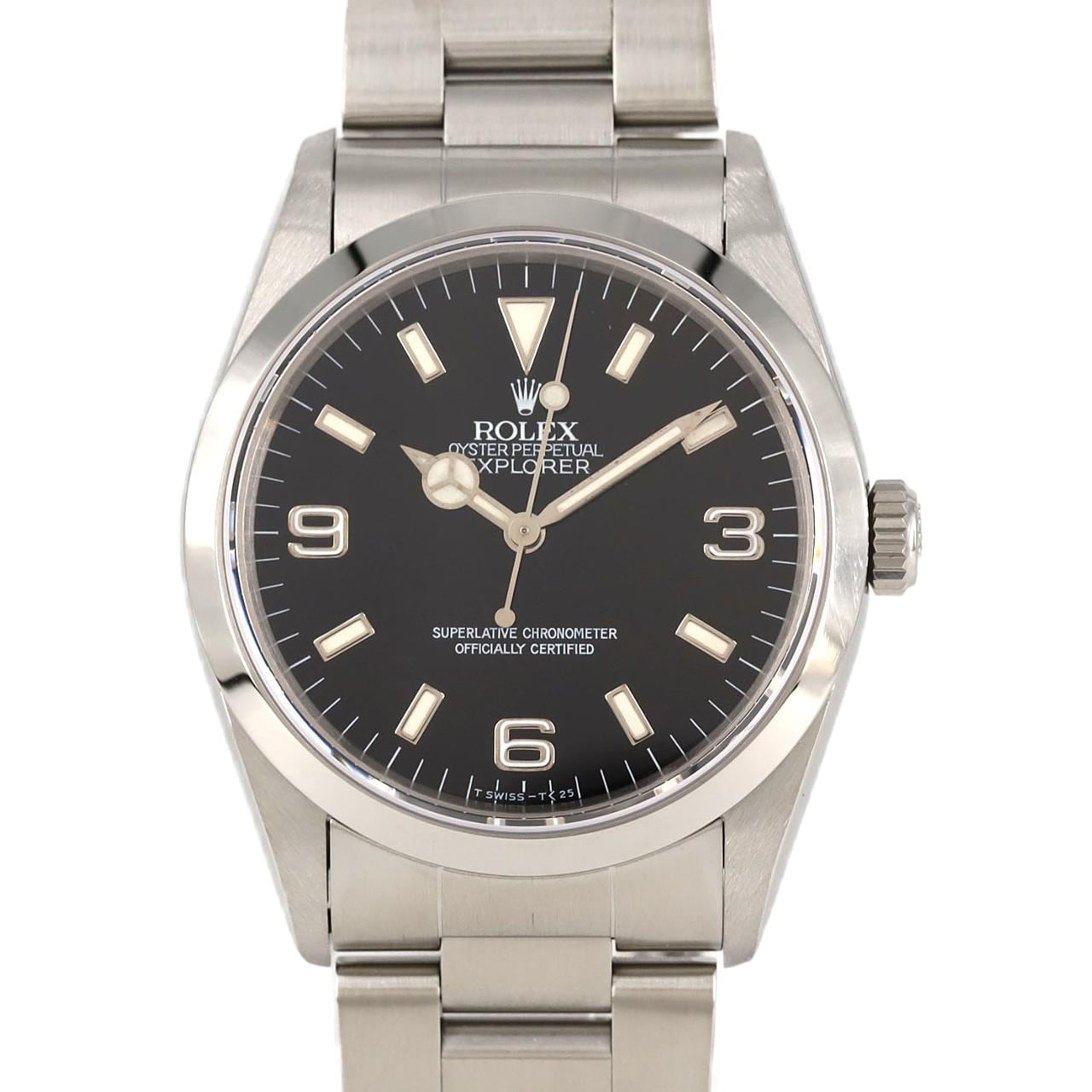 ロレックス エクスプローラーI 14270 SS 自動巻 W番