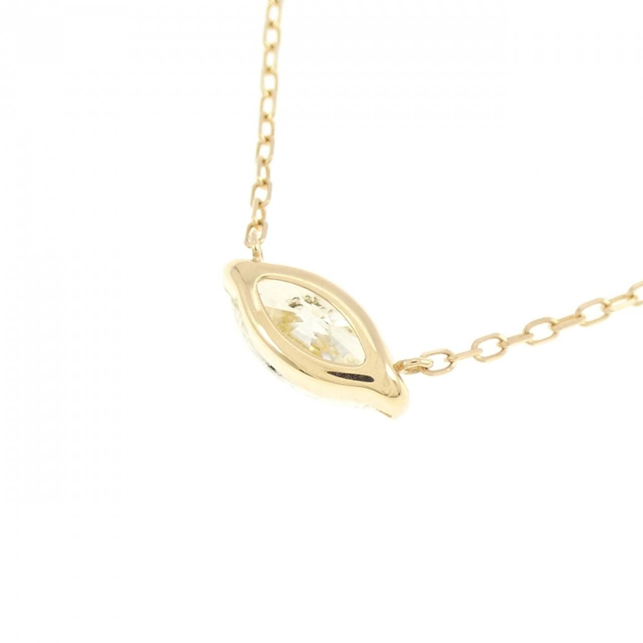 [BRAND NEW] K18YG Diamond necklace 0.50CT