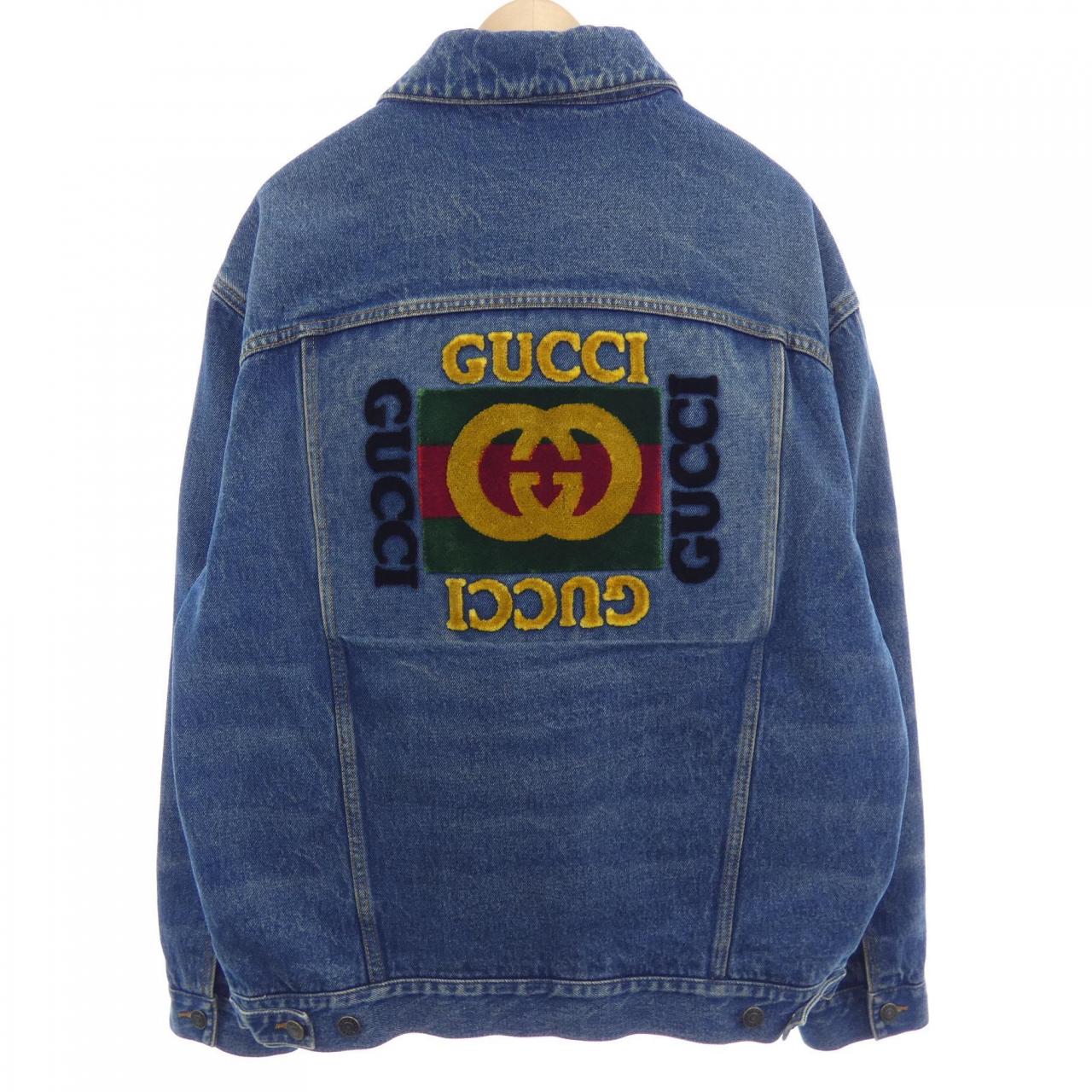 グッチ GUCCI インターロッキングG 475024-XDAAT デニムジャケット