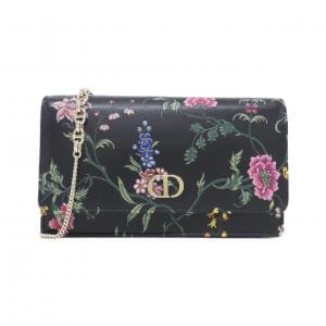 クリスチャンディオール DIOR PETITES FLEURS ディオール カロ S5134OBQJ チェーンウォレット