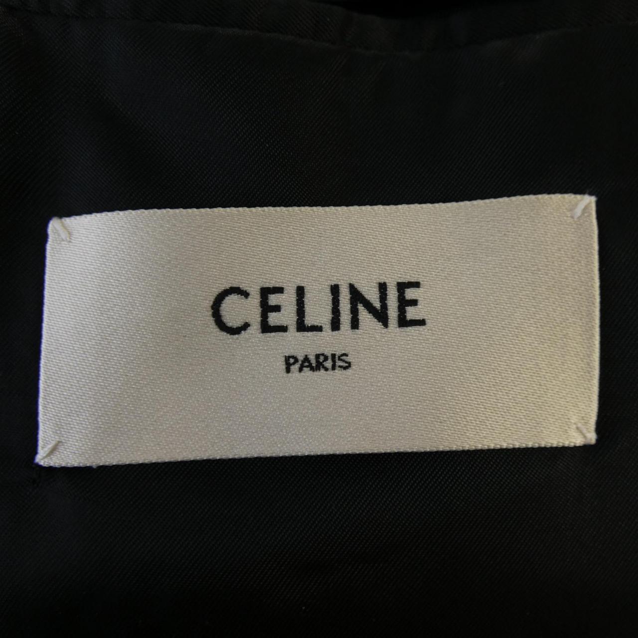 セリーヌ CELINE CLASSIC JACKET IN PRINCE OF WALES 2V045222K テーラードジャケット