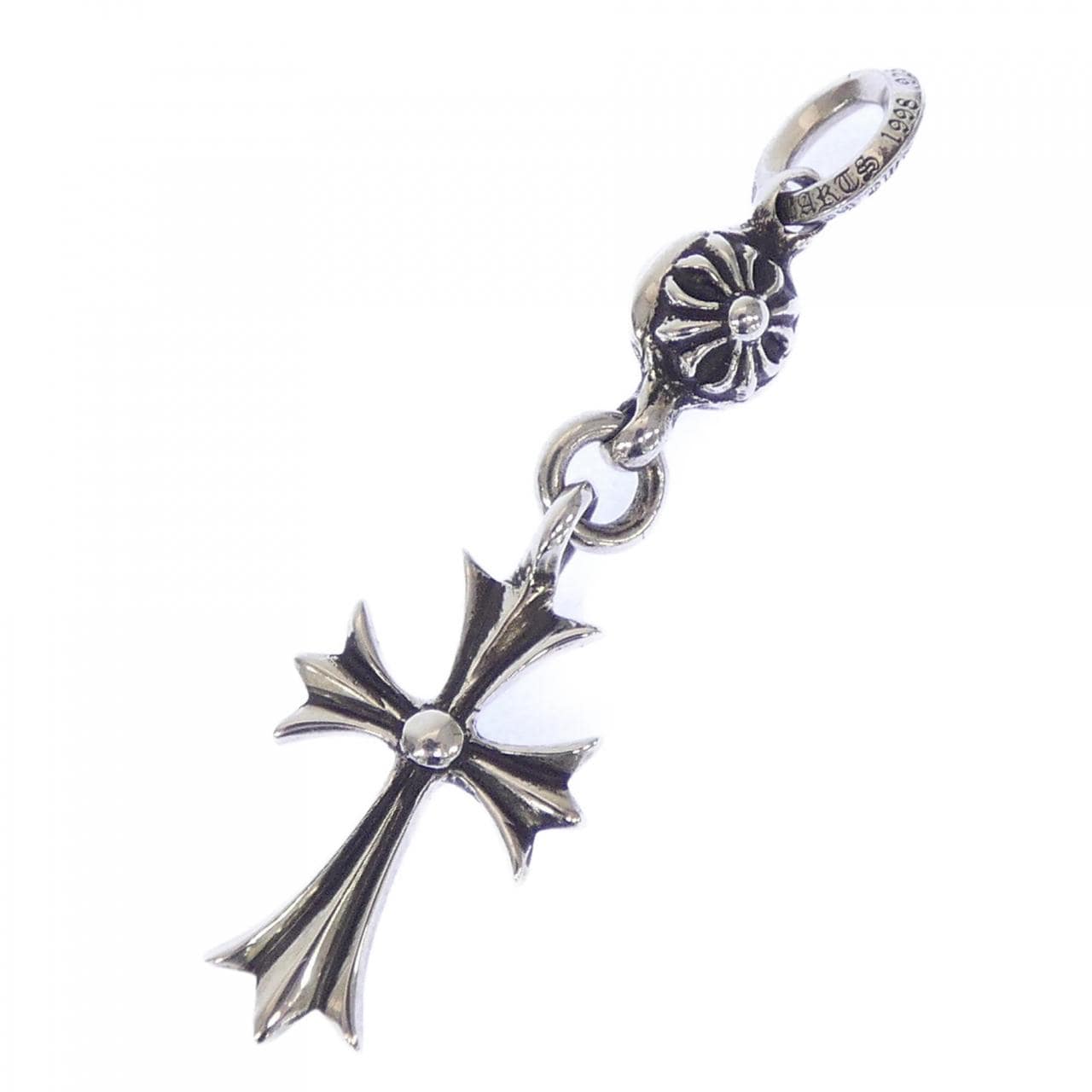 クロムハーツ CHROME HEARTS 1 BALL TINY CH CROSS BALL CHAIN 30 202033716SLVXXX029 ペンダント