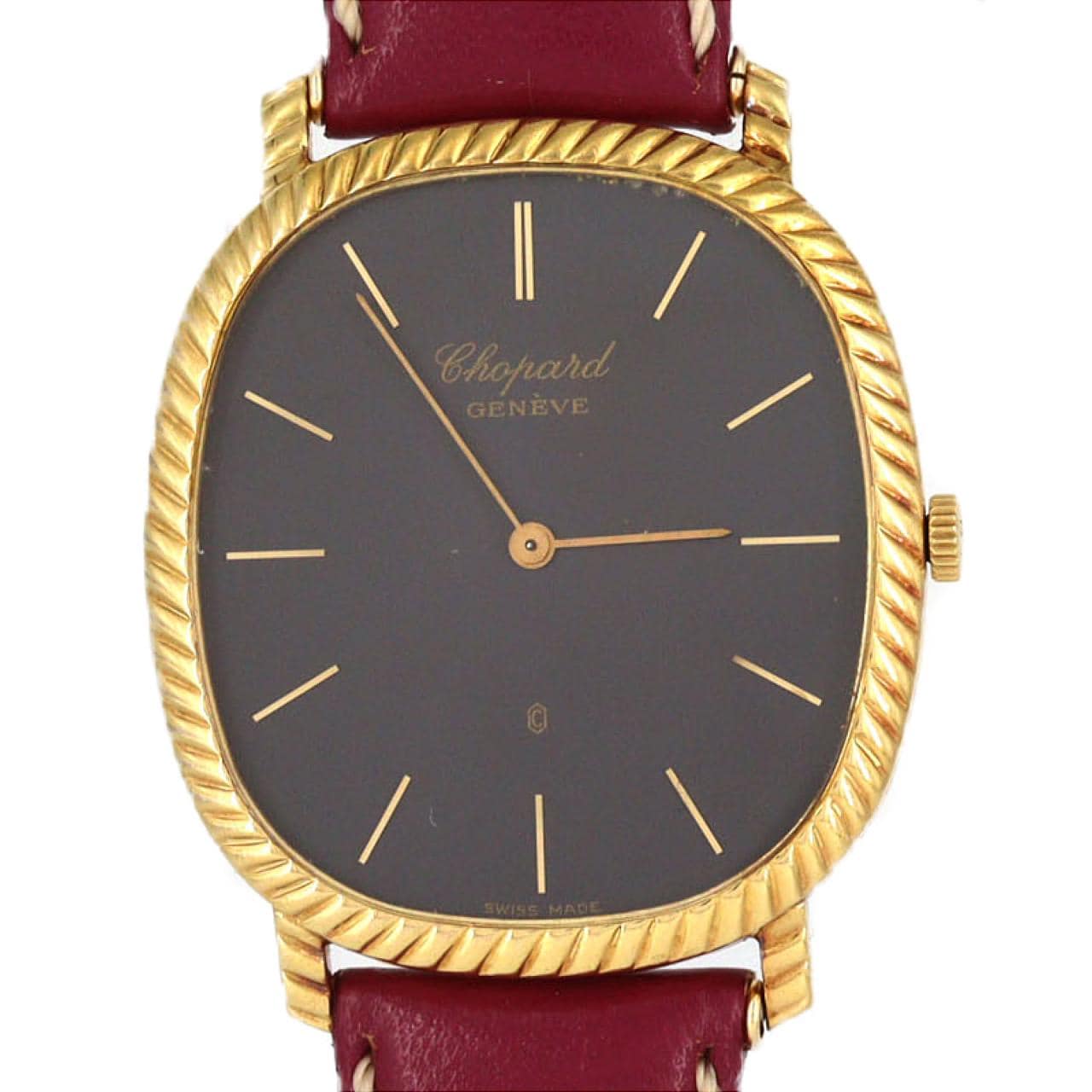 【ノーメンテナンス還元価格】ショパール スクエアケース YG YG クォーツ