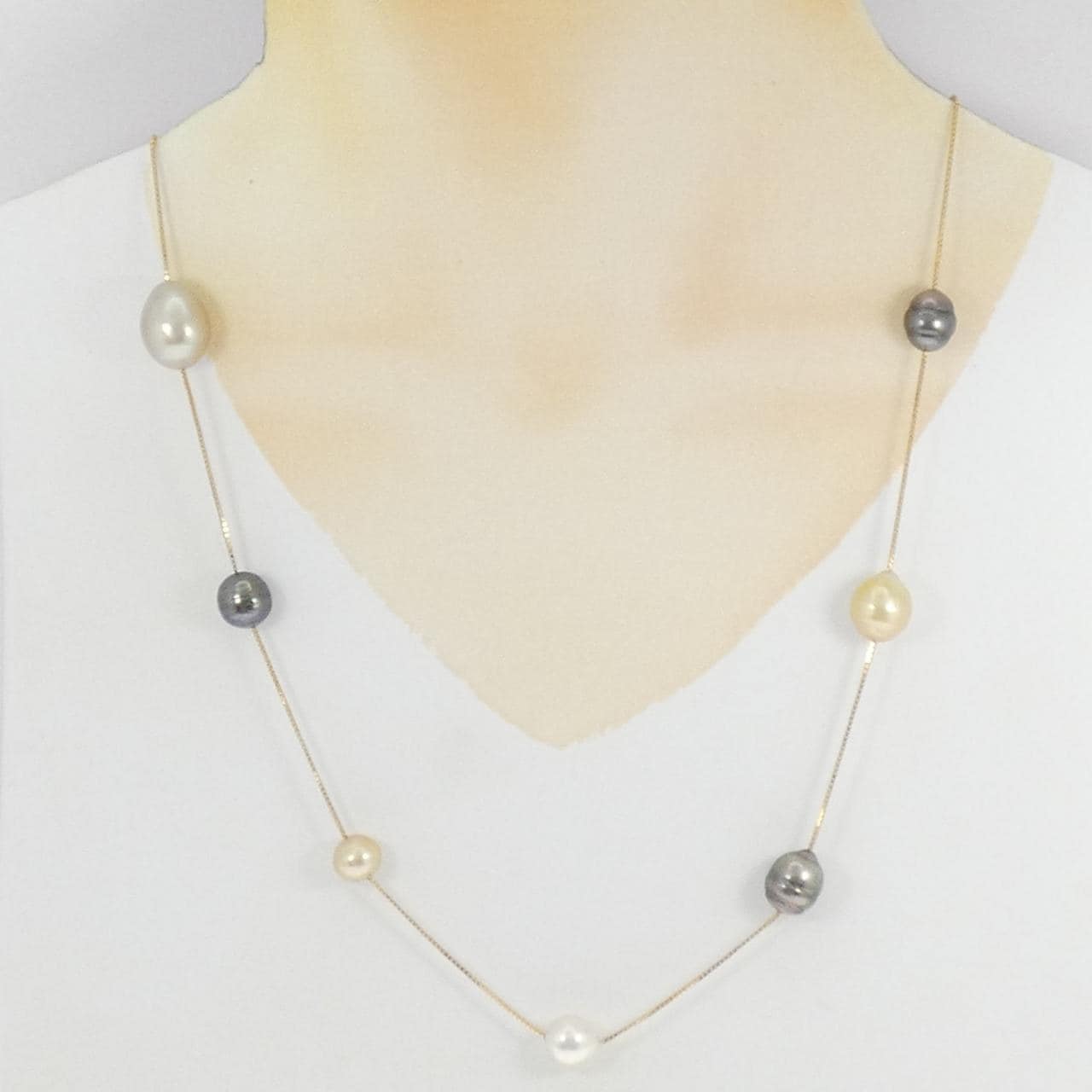 Tasaki White Butterfly Pearl necklace