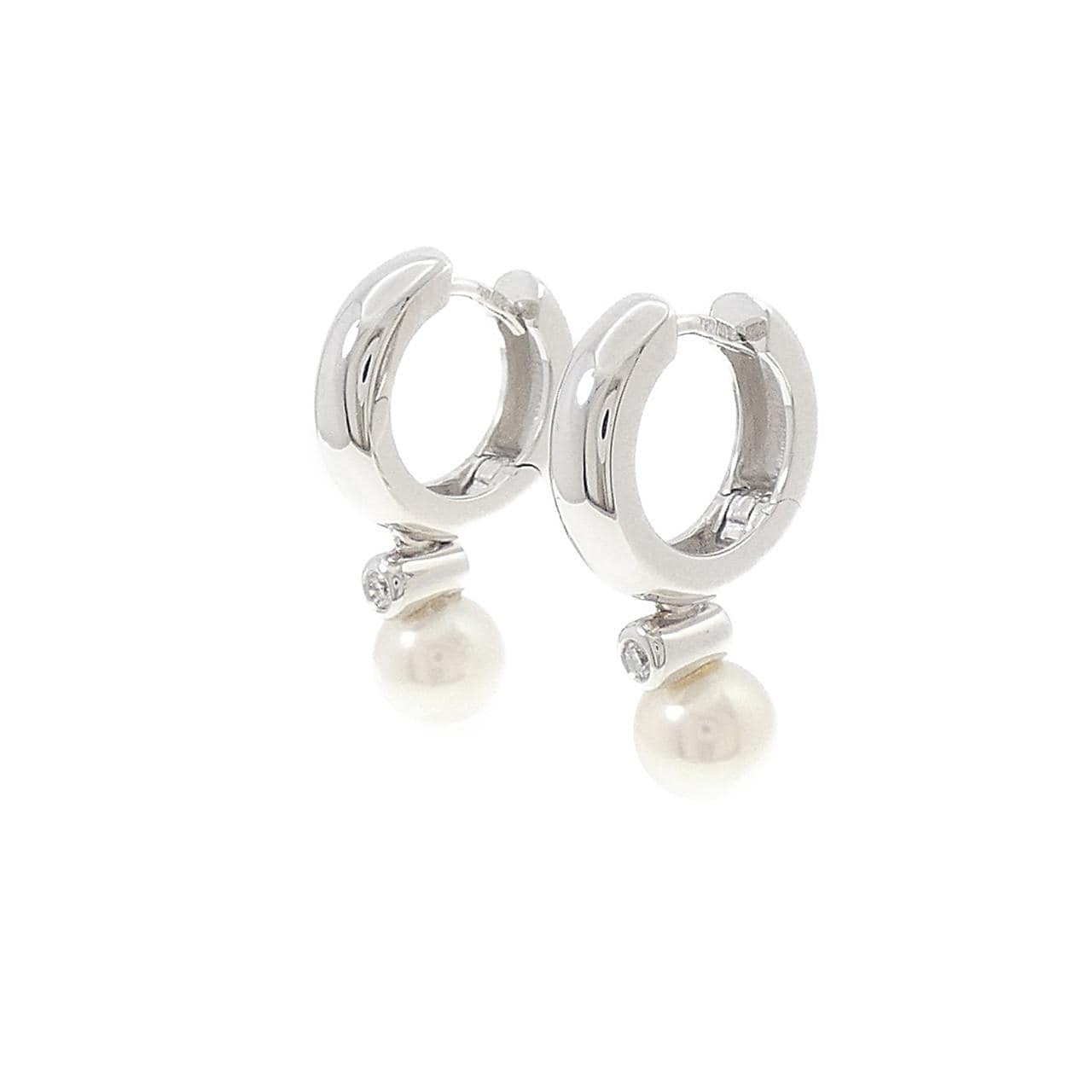 ミキモト アコヤパール ピアス 6.5mm