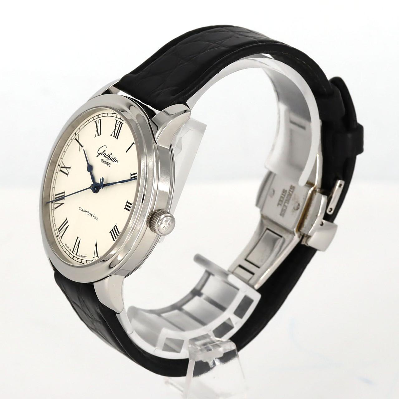 グラスヒュッテ･オリジナル セネタオートマティック 39-59-01-02-04 SS 自動巻