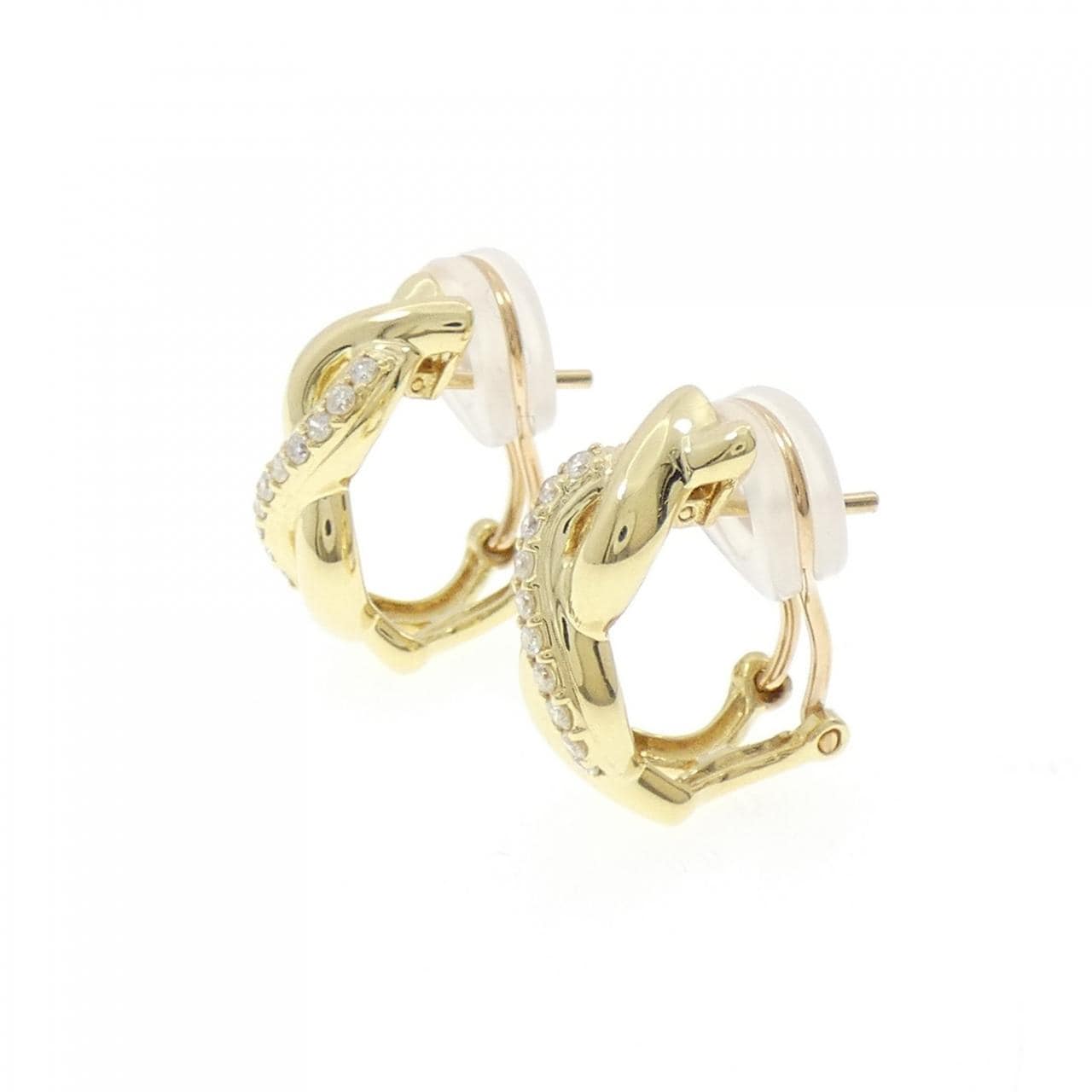 K18YG ダイヤモンド ピアス／イヤリング 0.20CT