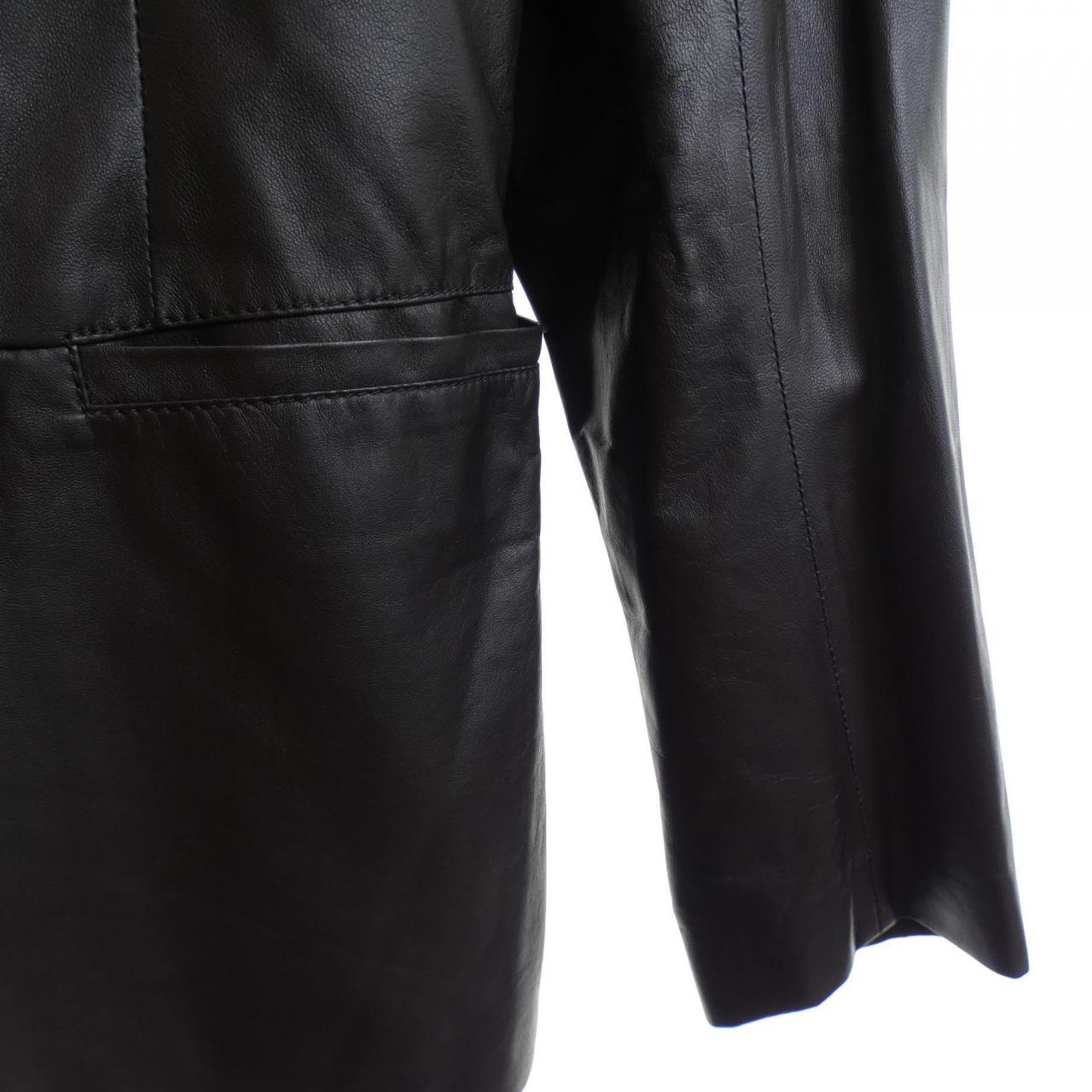 ジョルジオ アルマーニ GIORGIO ARMANI 2SG09P レザーコート