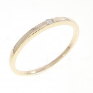 【リメイク】K10YG ダイヤモンド リング 0.01CT