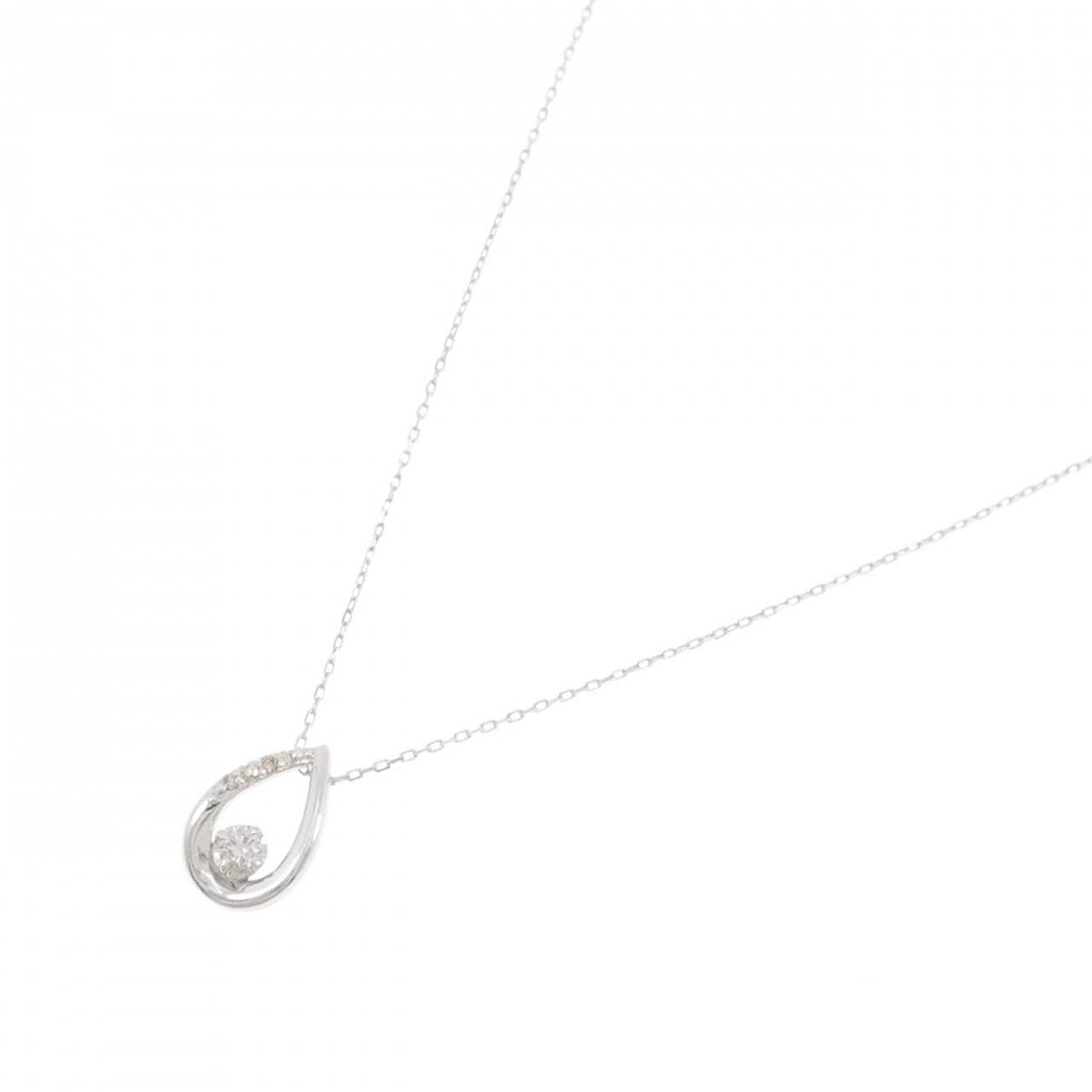 K10WG ダイヤモンド ネックレス