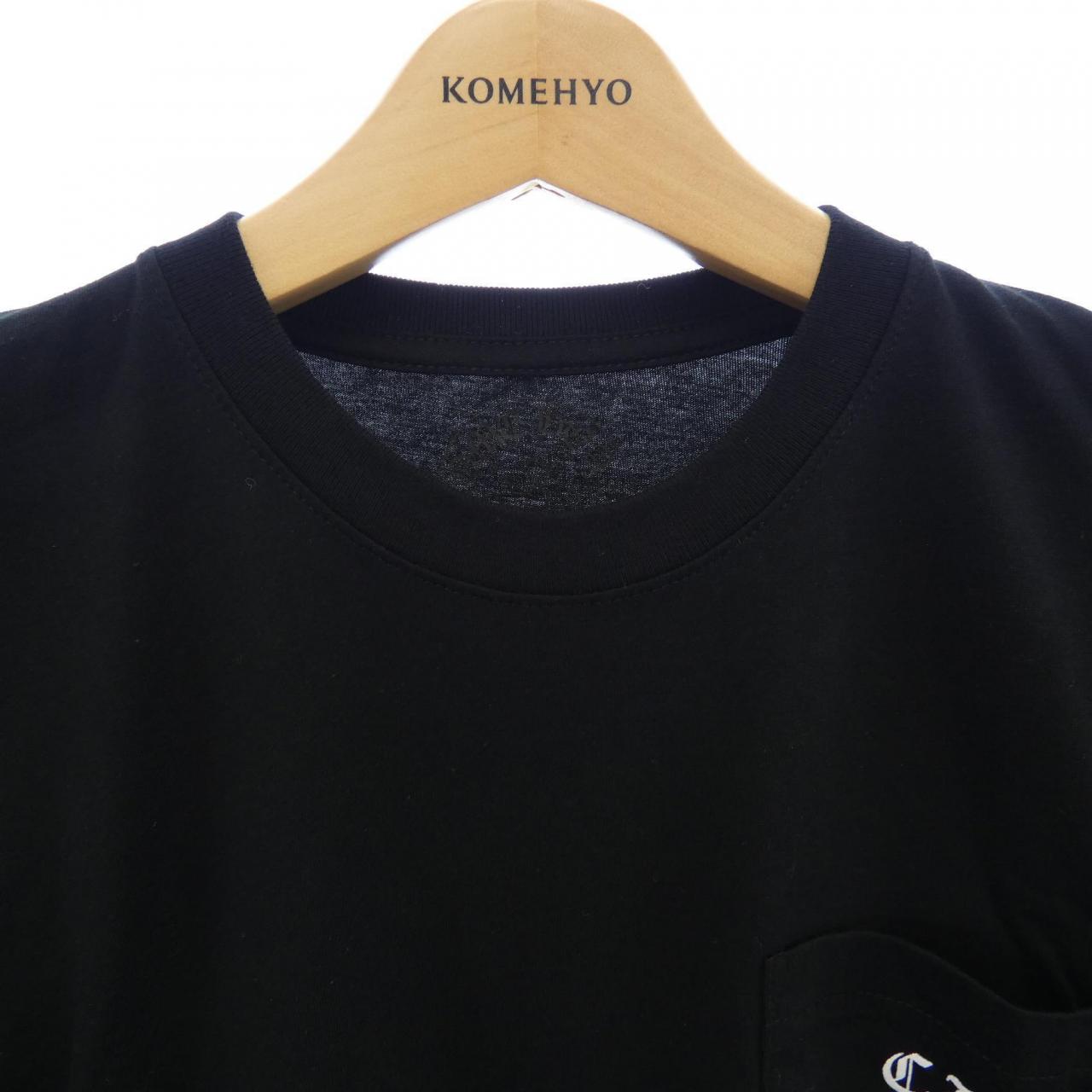 クロムハーツ CHROME HEARTS 大阪限定 VERTICAL LOGO　SCROLL LABEL 2212-304-0597 Tシャツ