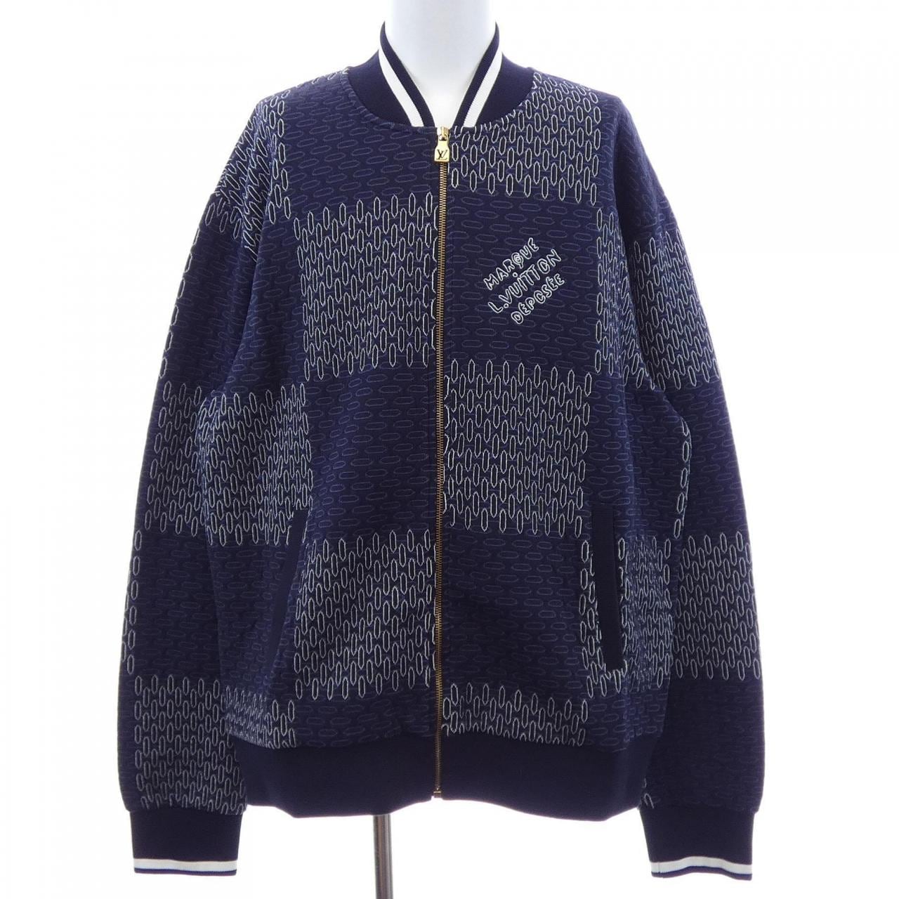 ルイヴィトン LOUIS VUITTON ダミエキルテッドコットンボンバー HRY87WNGG ブルゾン