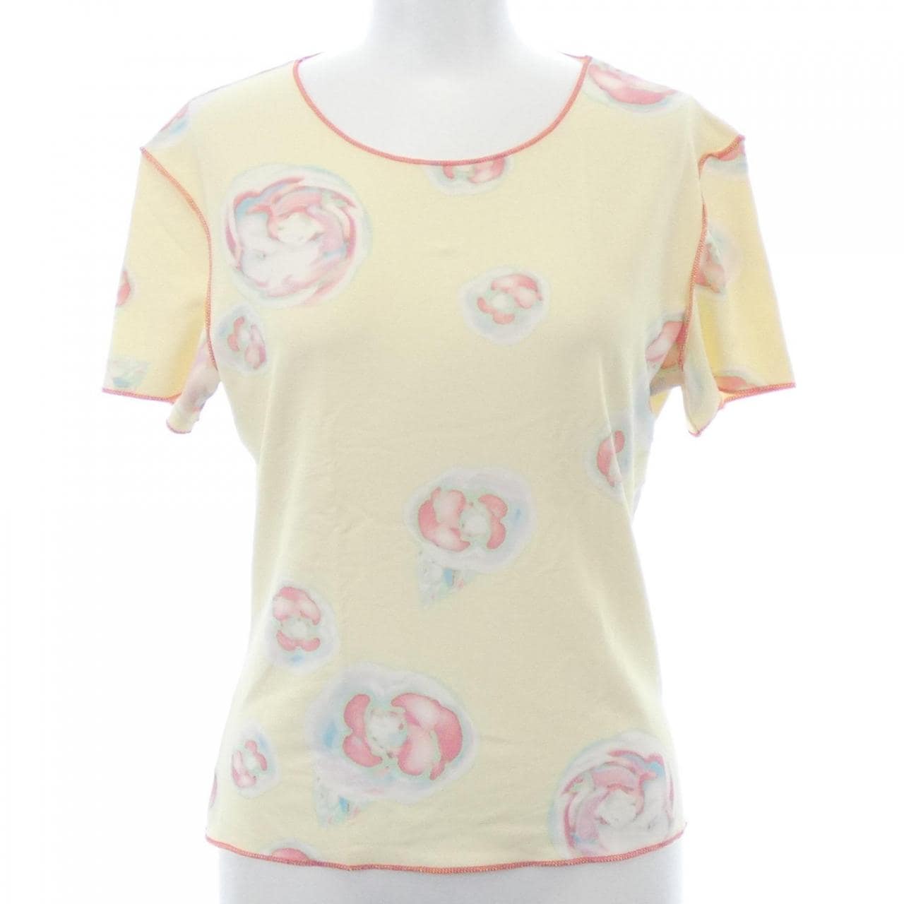 【ヴィンテージ】シャネル CHANEL P11246V06842 00S Tシャツ