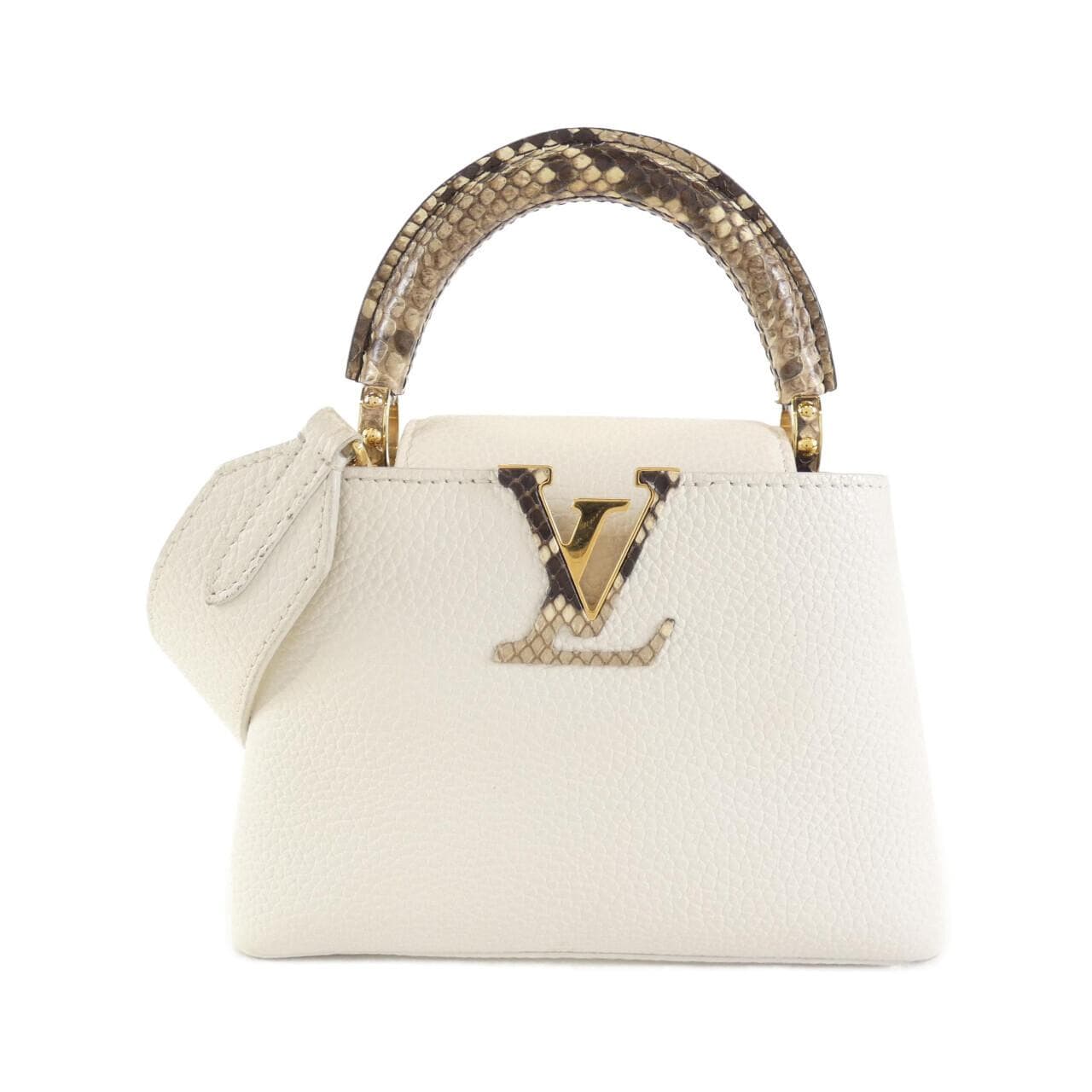 LOUIS VUITTON Exotic Leather Capucines MINI N98477 Bag