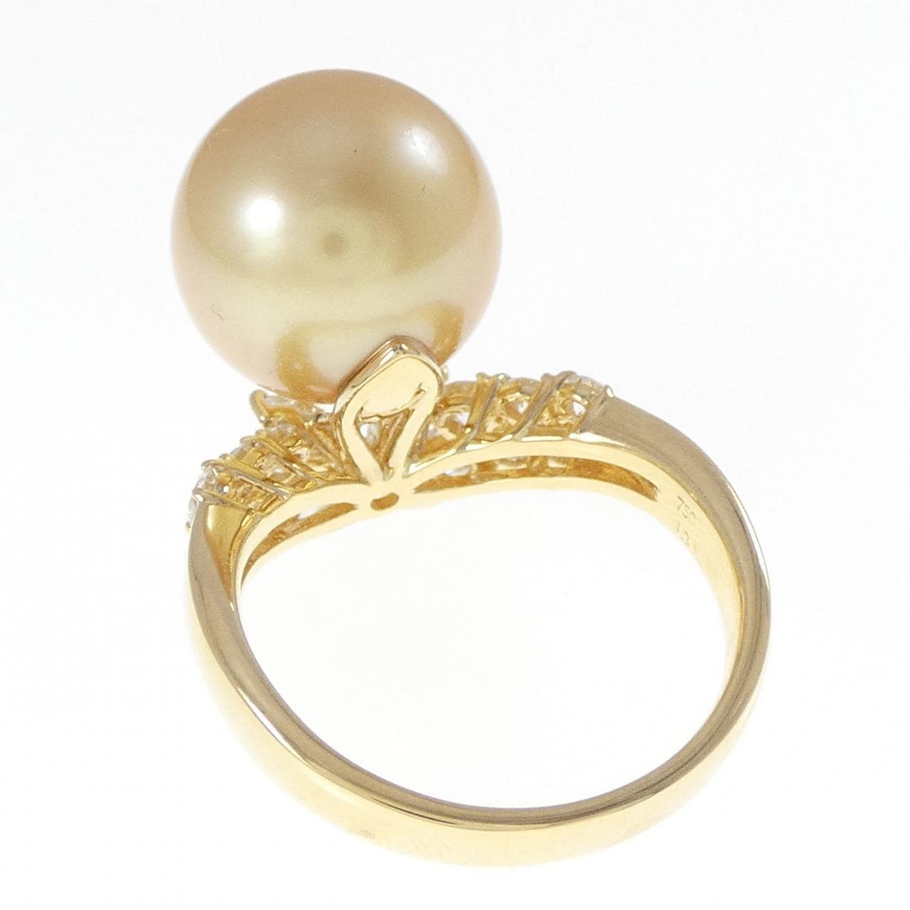 タサキ 白蝶パール リング 13.7mm