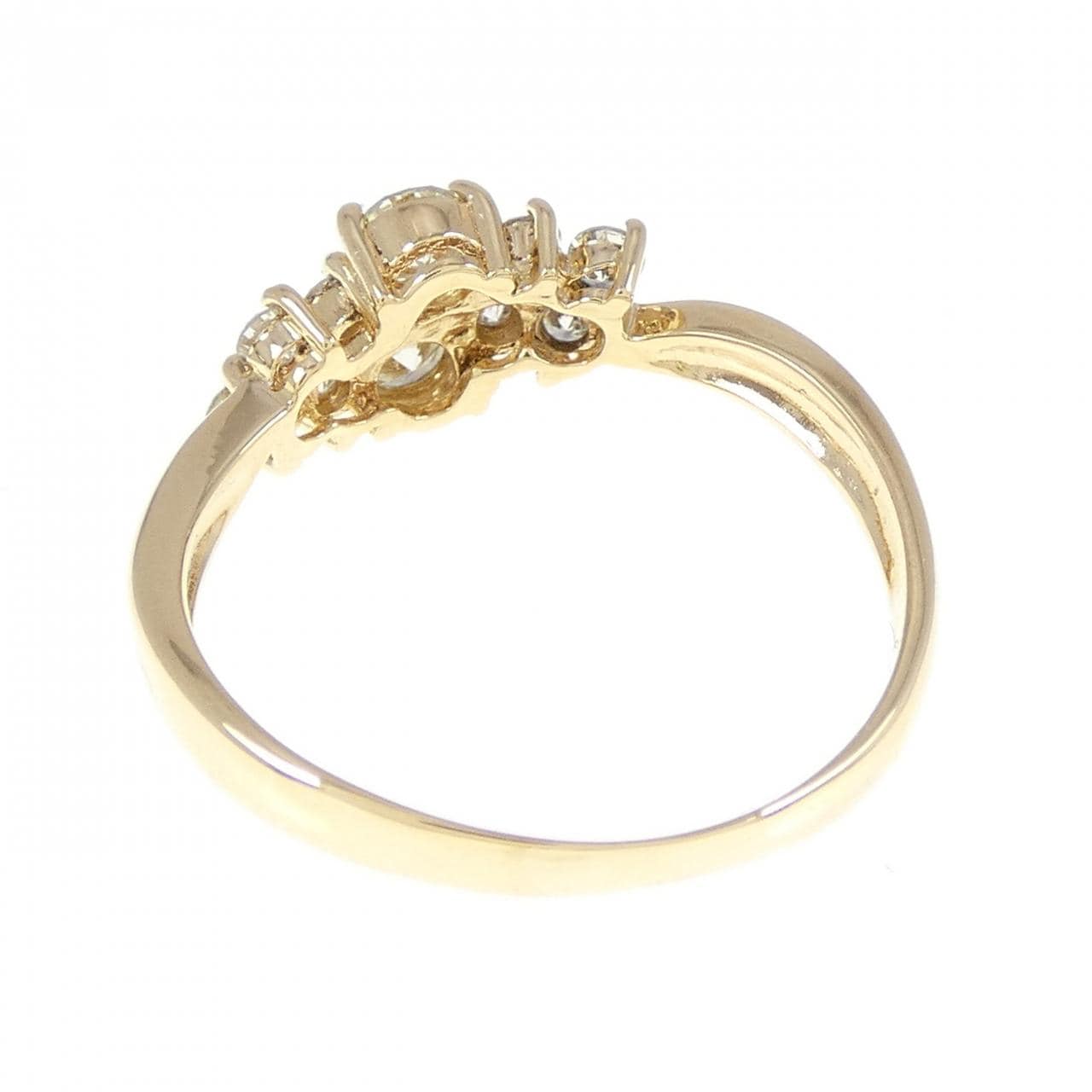 K18YG ダイヤモンド リング 0.50CT