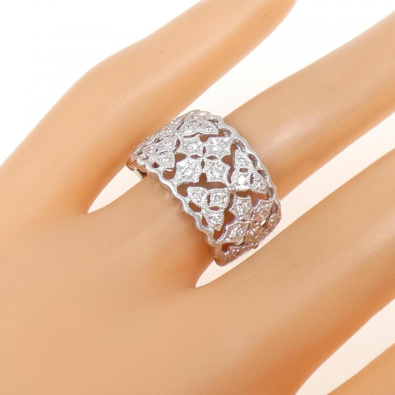 PT900 Diamond Ring 0.35CT