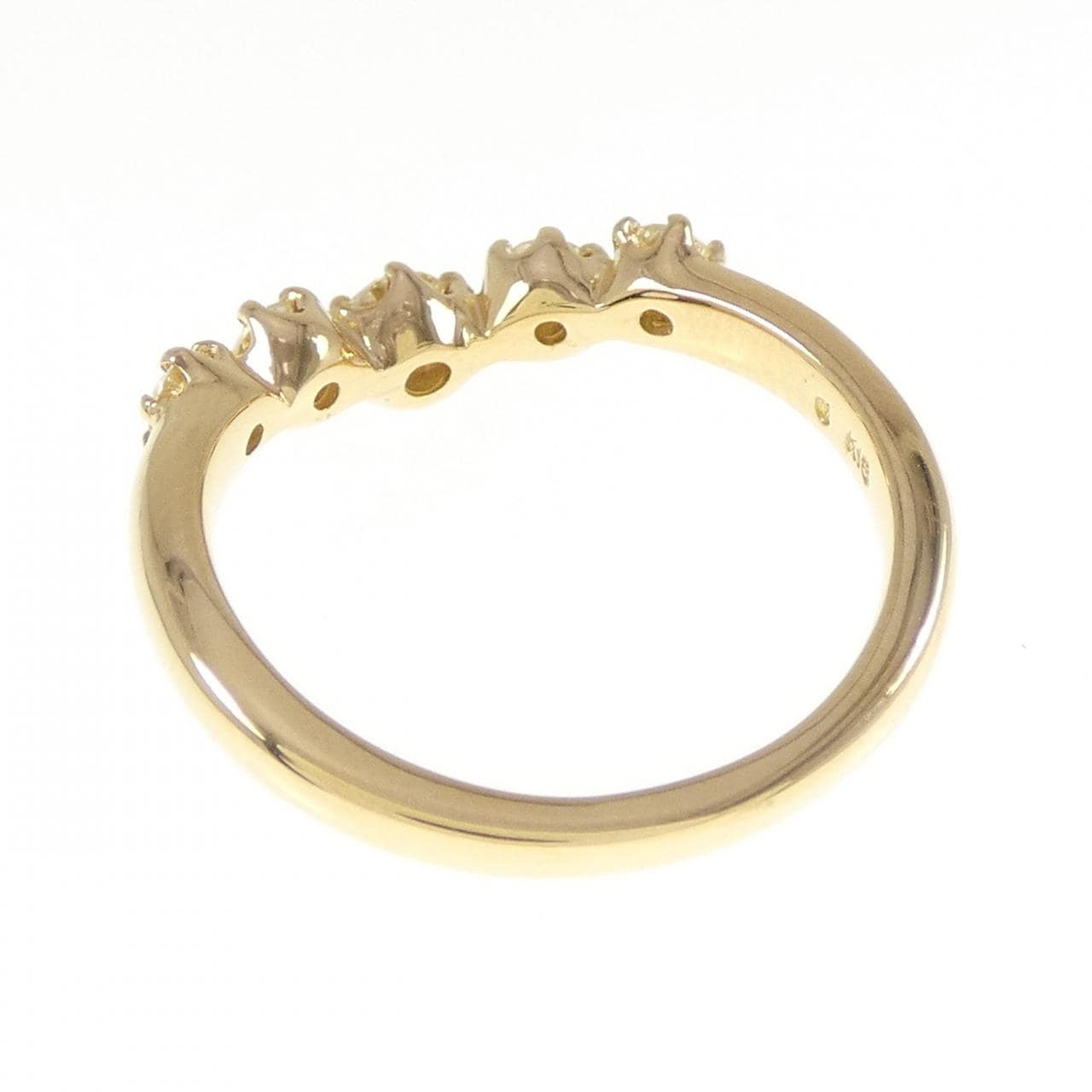 K18YG ダイヤモンド リング 0.50CT