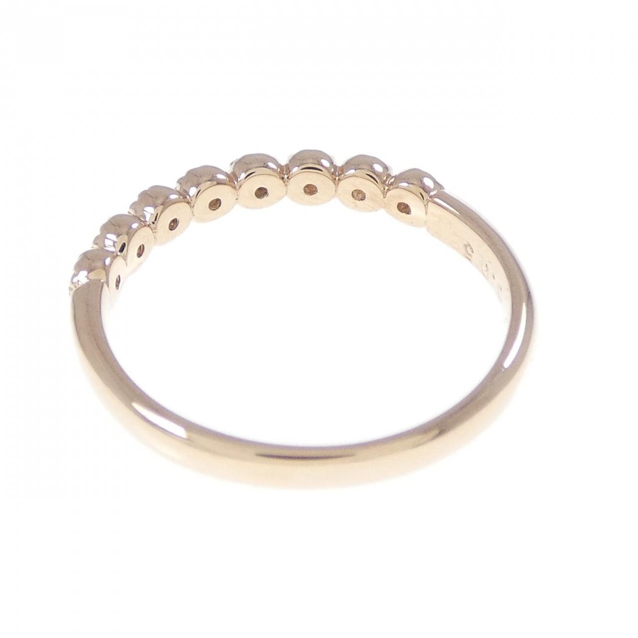 K18PG ダイヤモンド ピンキーリング 0.05CT