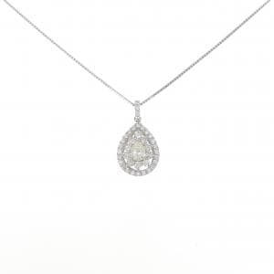 【新品】PT900/PT850 ダイヤモンド ネックレス 0.50CT