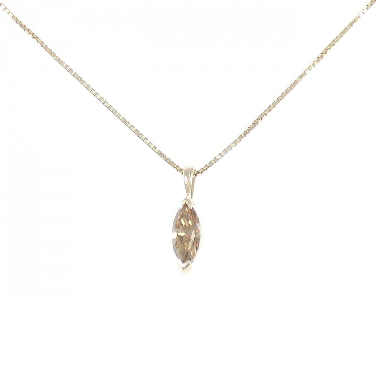 K10YG ダイヤモンド ネックレス 0.31CT