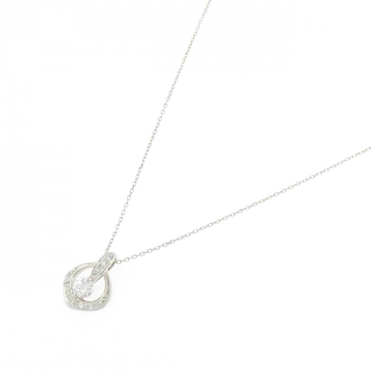 PT900/PT850 ダイヤモンド ネックレス 0.23CT