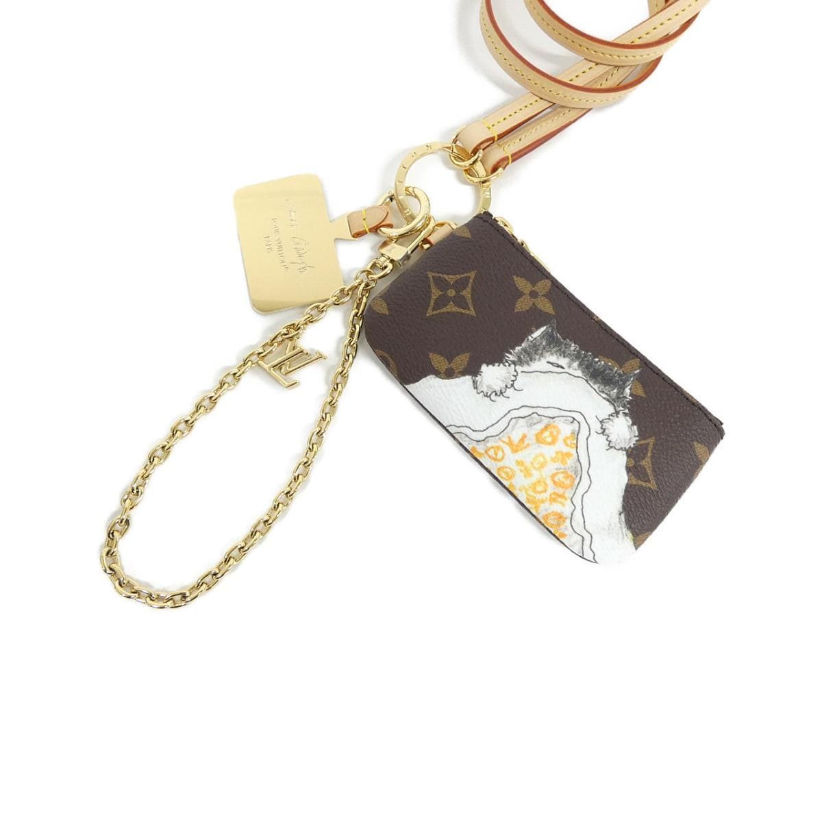 【未使用品】ルイヴィトン モノグラム(LVxG.C) フォンホルダー M25919