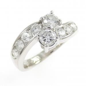PT900 ダイヤモンド リング 1.04CT