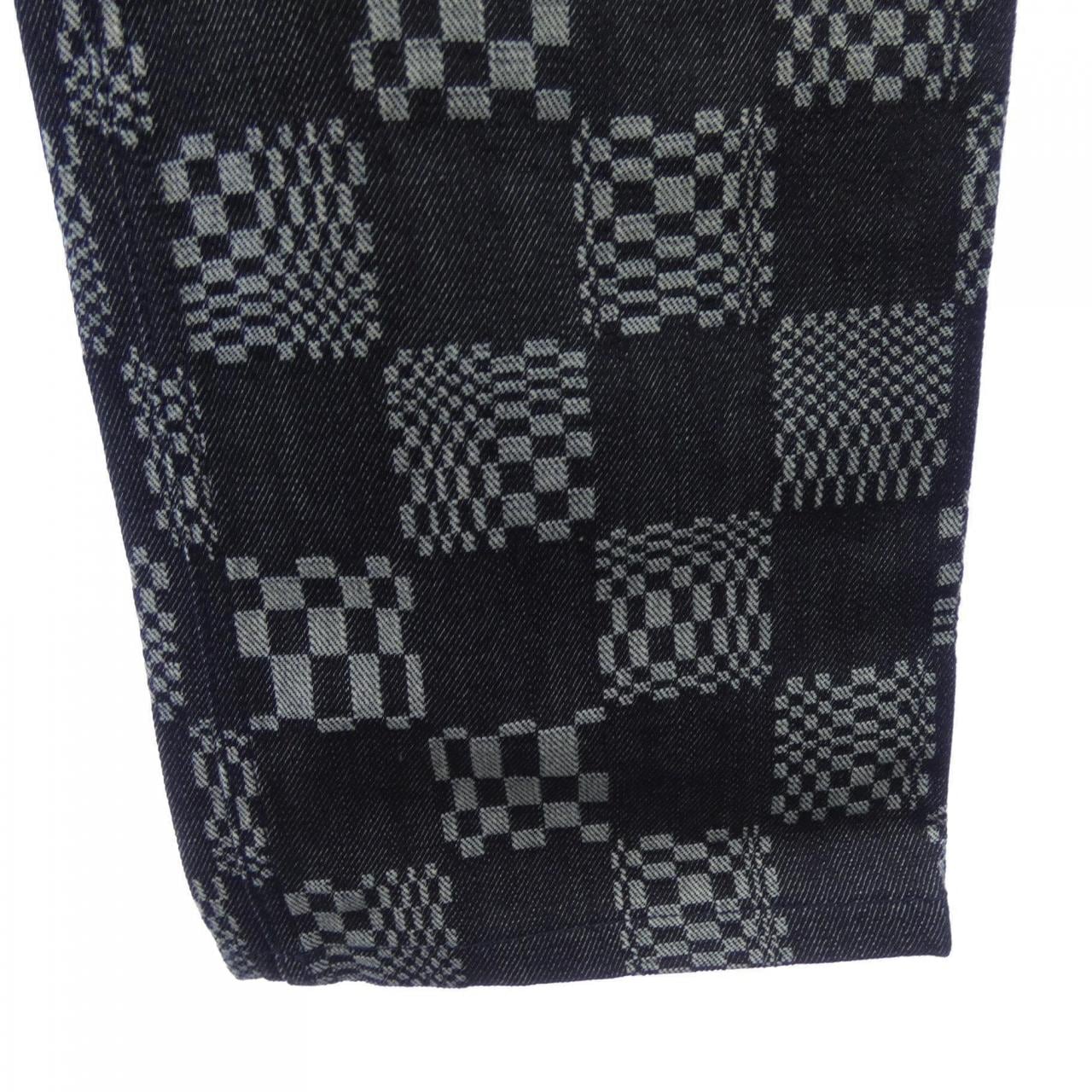 ルイヴィトン LOUIS VUITTON ディストーテッドダミエデニム HLD50WEW2 ジーンズ