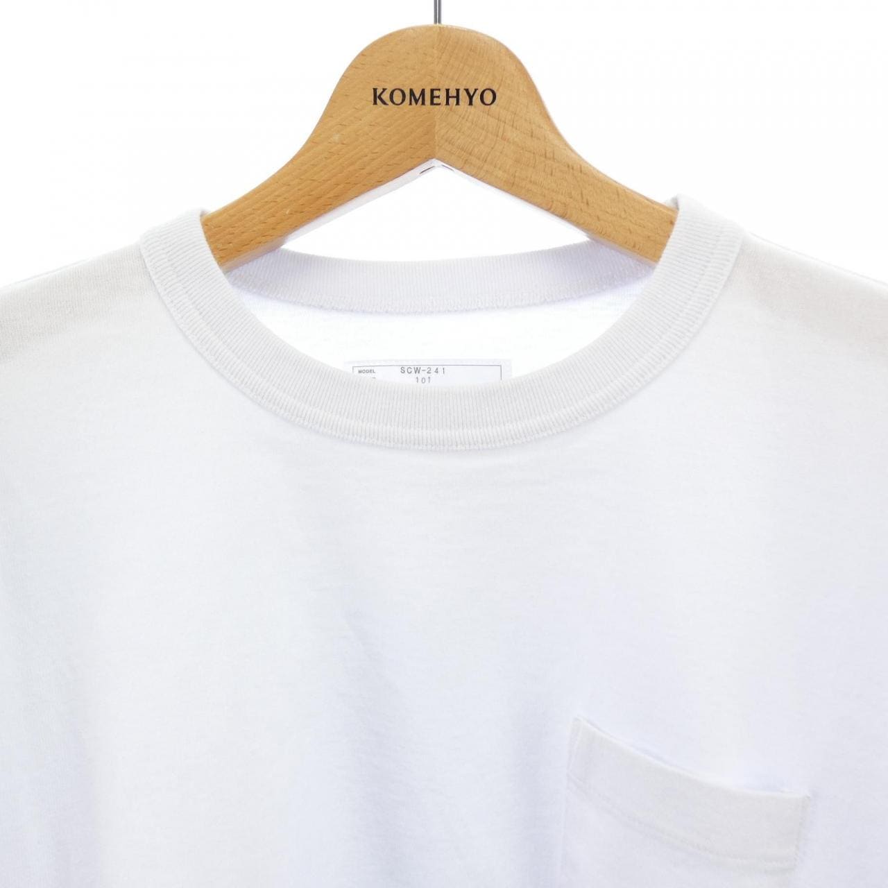サカイ SACAI S COTTON JERSEY T-SHIRT SCW-241 Tシャツ
