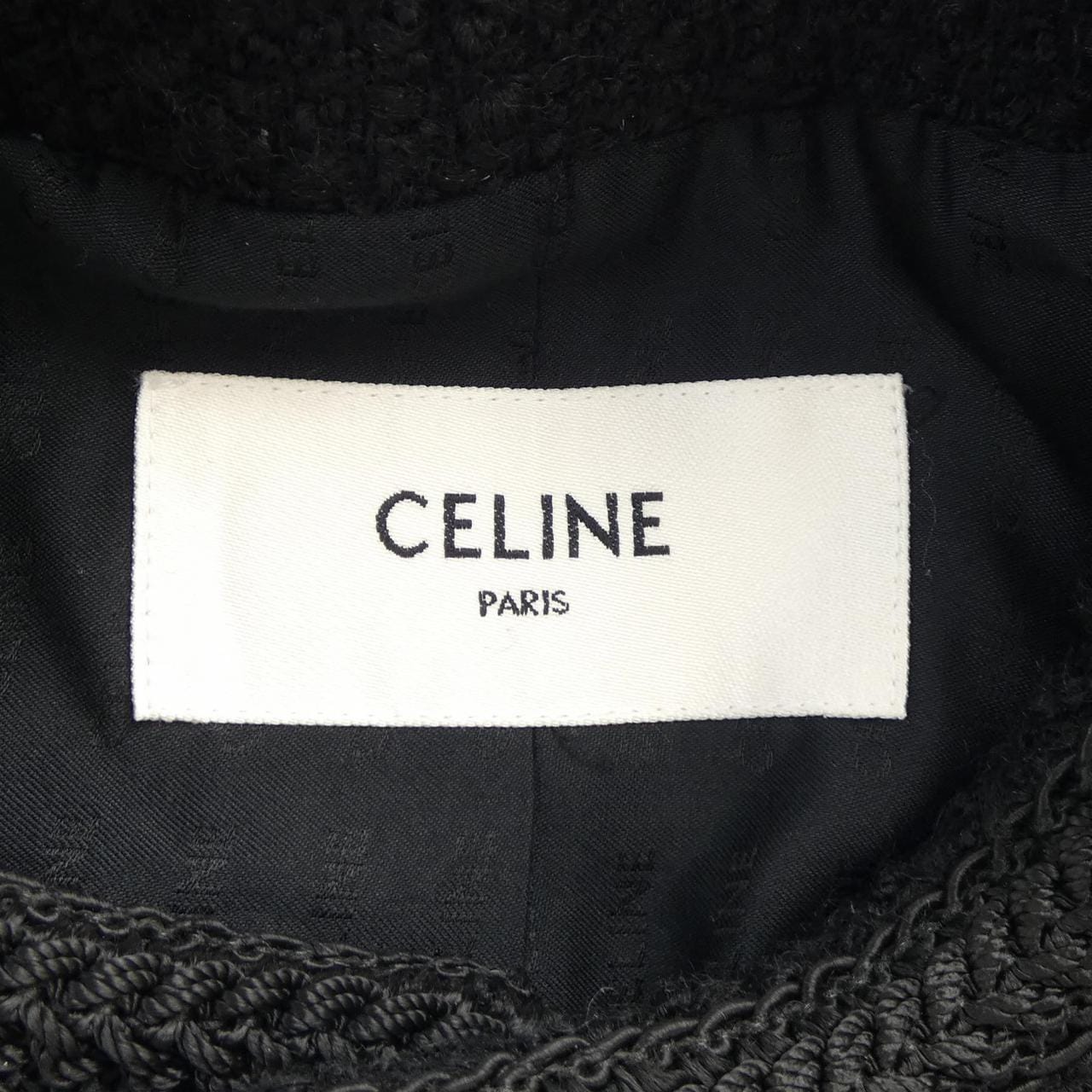 セリーヌ CELINE ノーカラージャケット