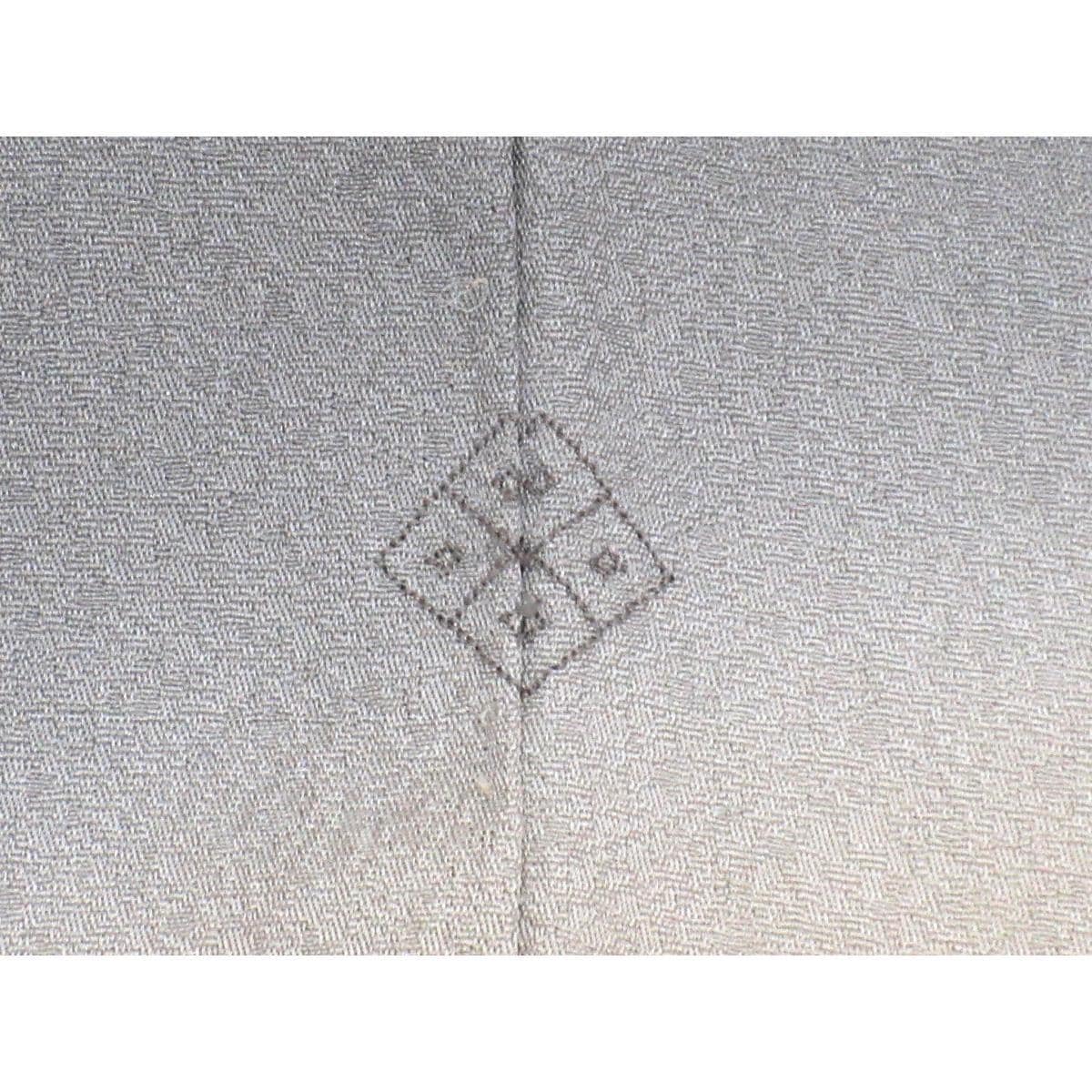 訪問着　友禅金彩加工　ボカシ染　角立て四ツ目