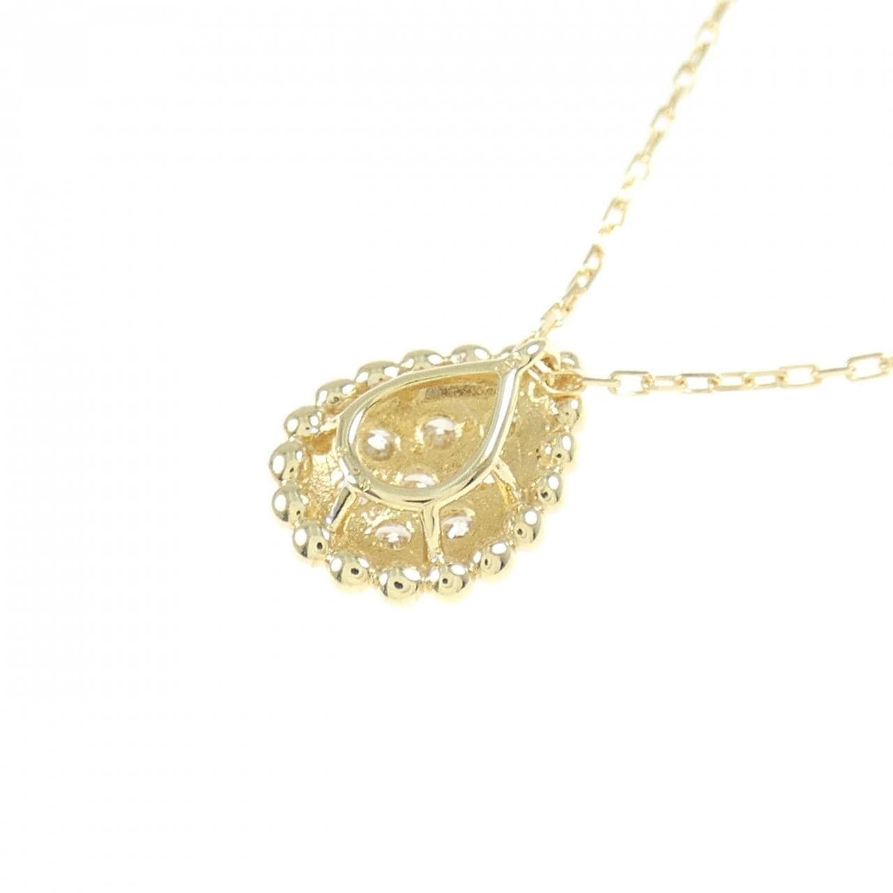 K18YG ダイヤモンド ネックレス 0.20CT
