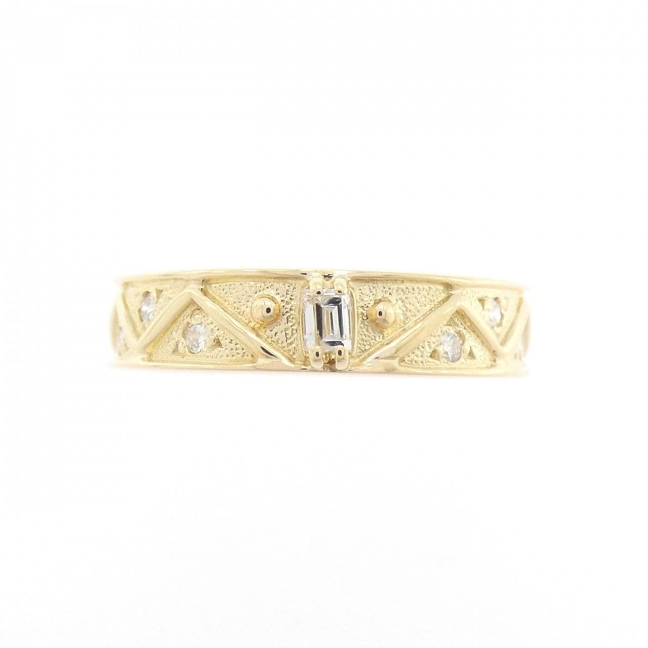 K18YG ダイヤモンド リング 0.06CT