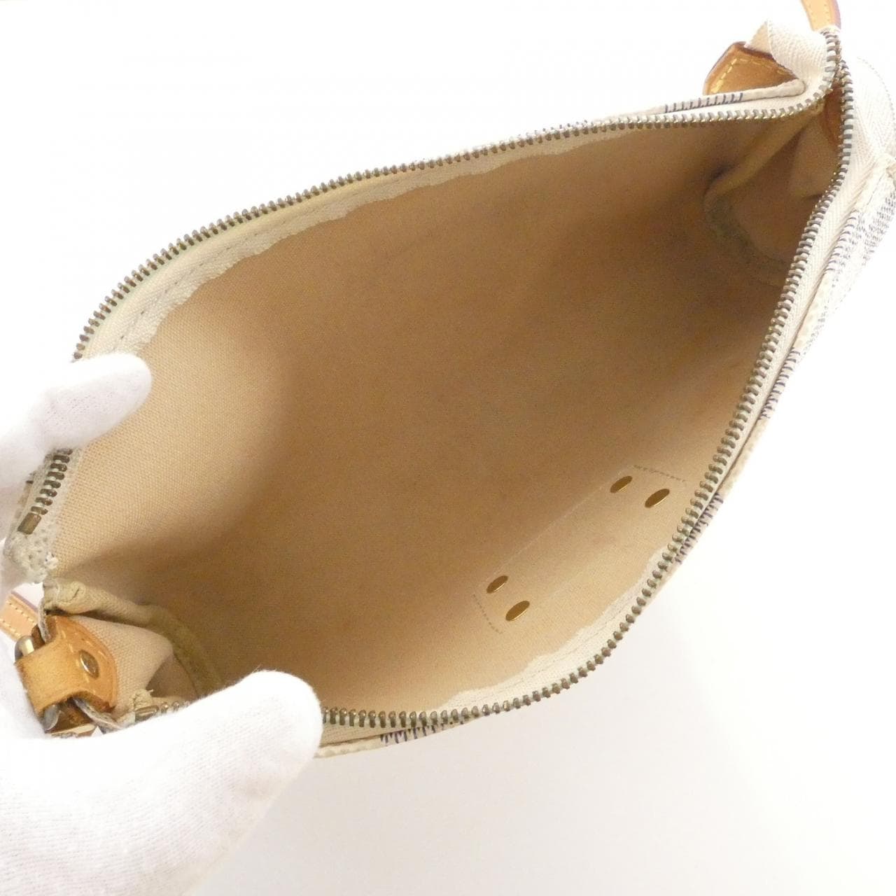 ルイヴィトン ダミエ アズール エヴァ N55214 ショルダーバッグ