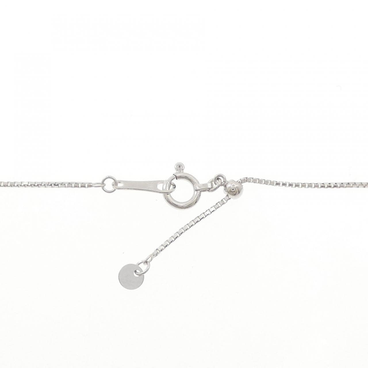 K18WG ルビー ネックレス 0.50CT