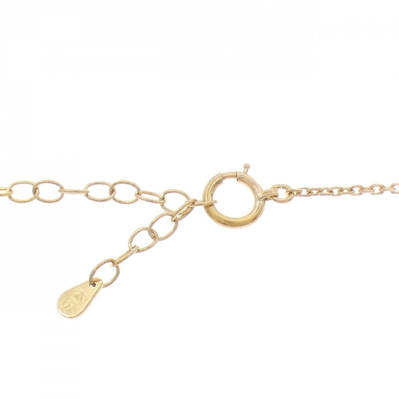 K18YG クロス ネックレス