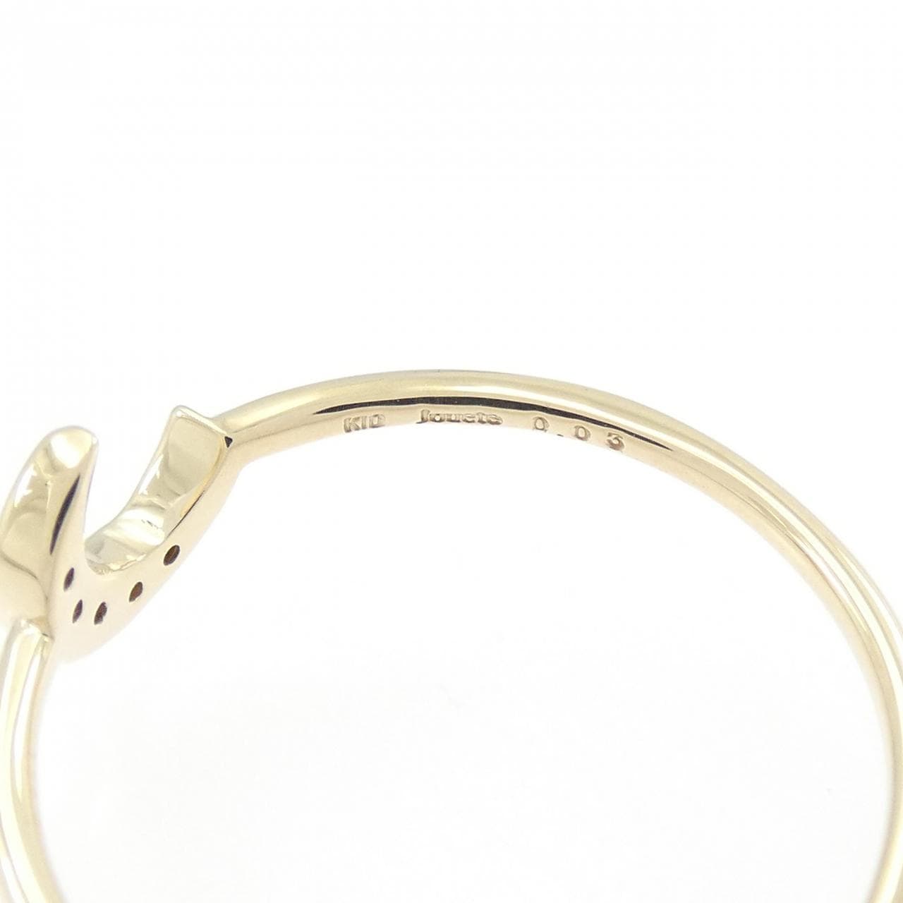 ジュエッテ ムーン ダイヤモンド リング 0.03CT