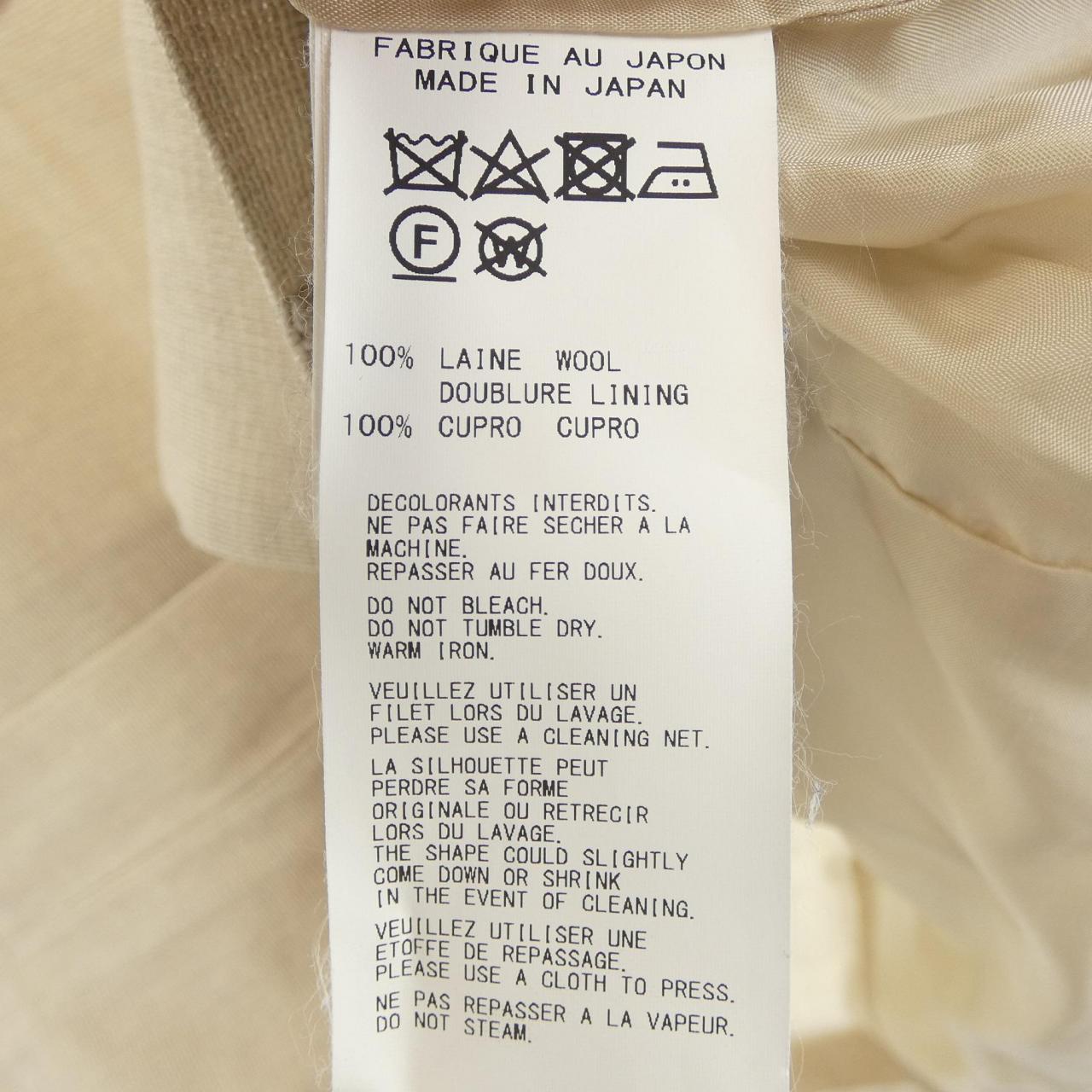 Yoji Yamamoto YOHJI YAMAMOTOFH-J12 -101外套