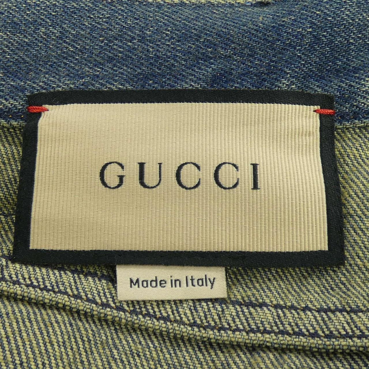 グッチ GUCCI ストレートレッグ デニムパンツ 666799 XDBQT ジーンズ
